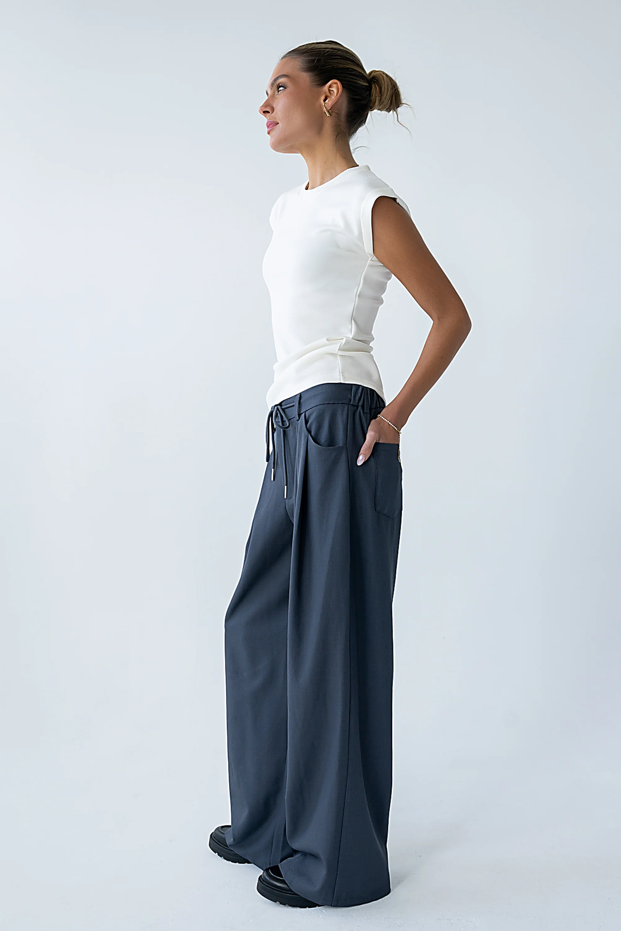 Lexi Baggy Trousers - FINAL SALE - Image 6