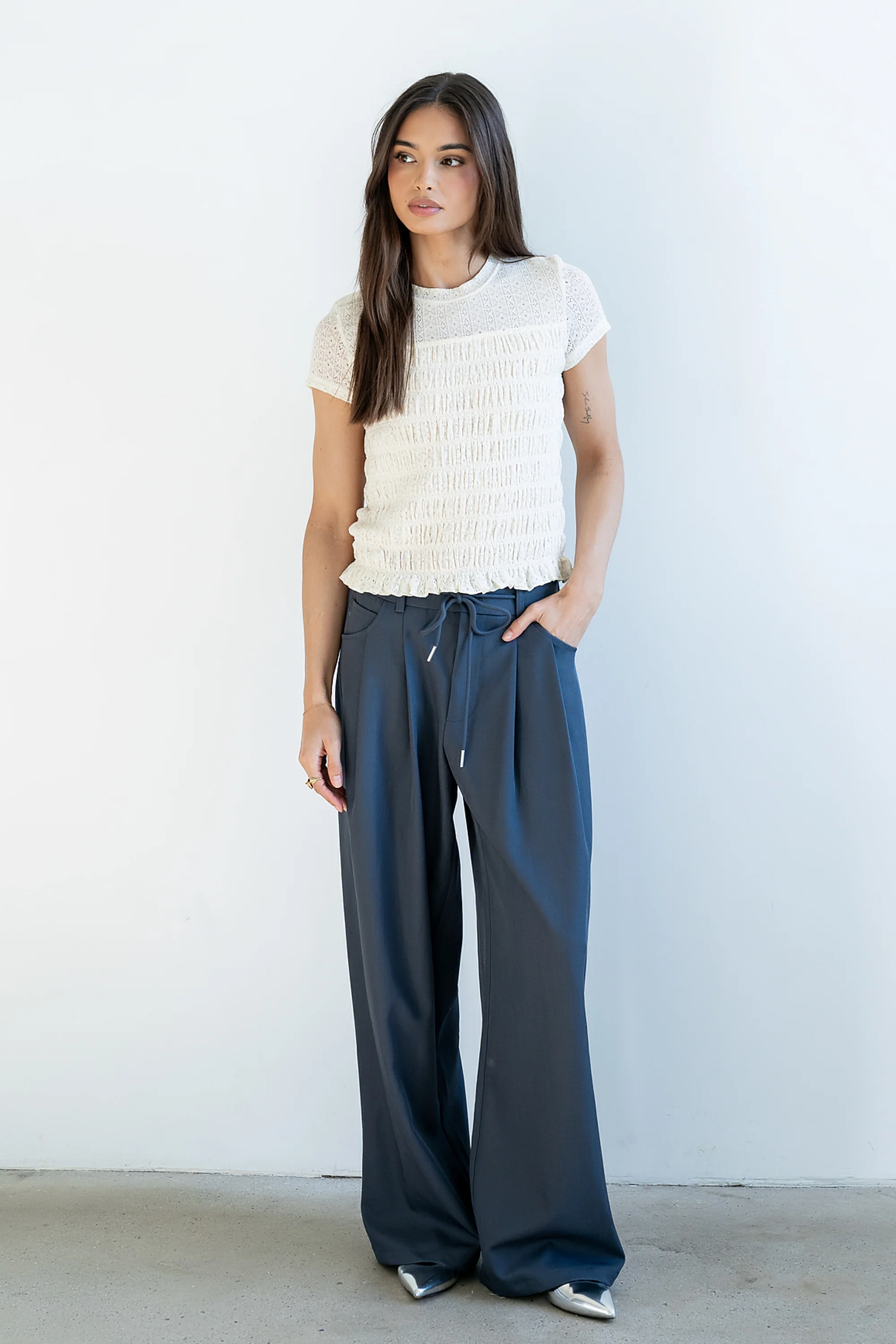 Lexi Baggy Trousers - FINAL SALE - Image 7