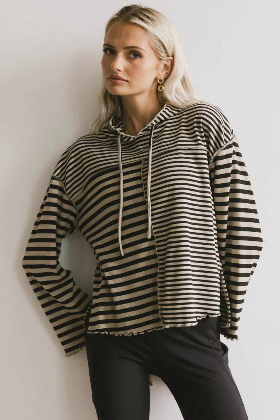 Libby Striped Hoodie - FINAL SALE