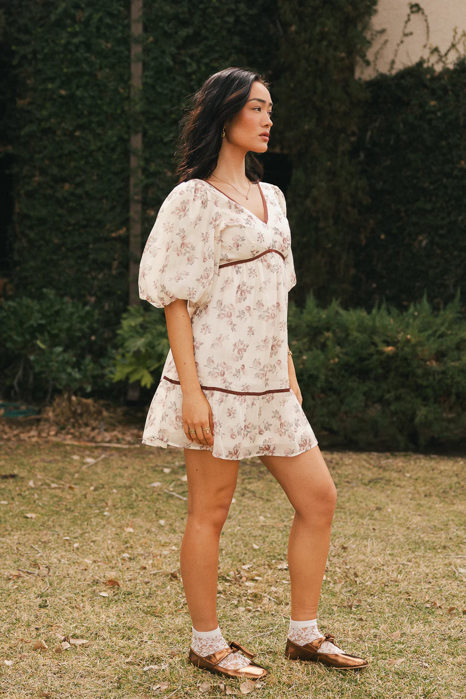Lincoln Ribbon Trim Mini Dress - FINAL SALE - Image 5