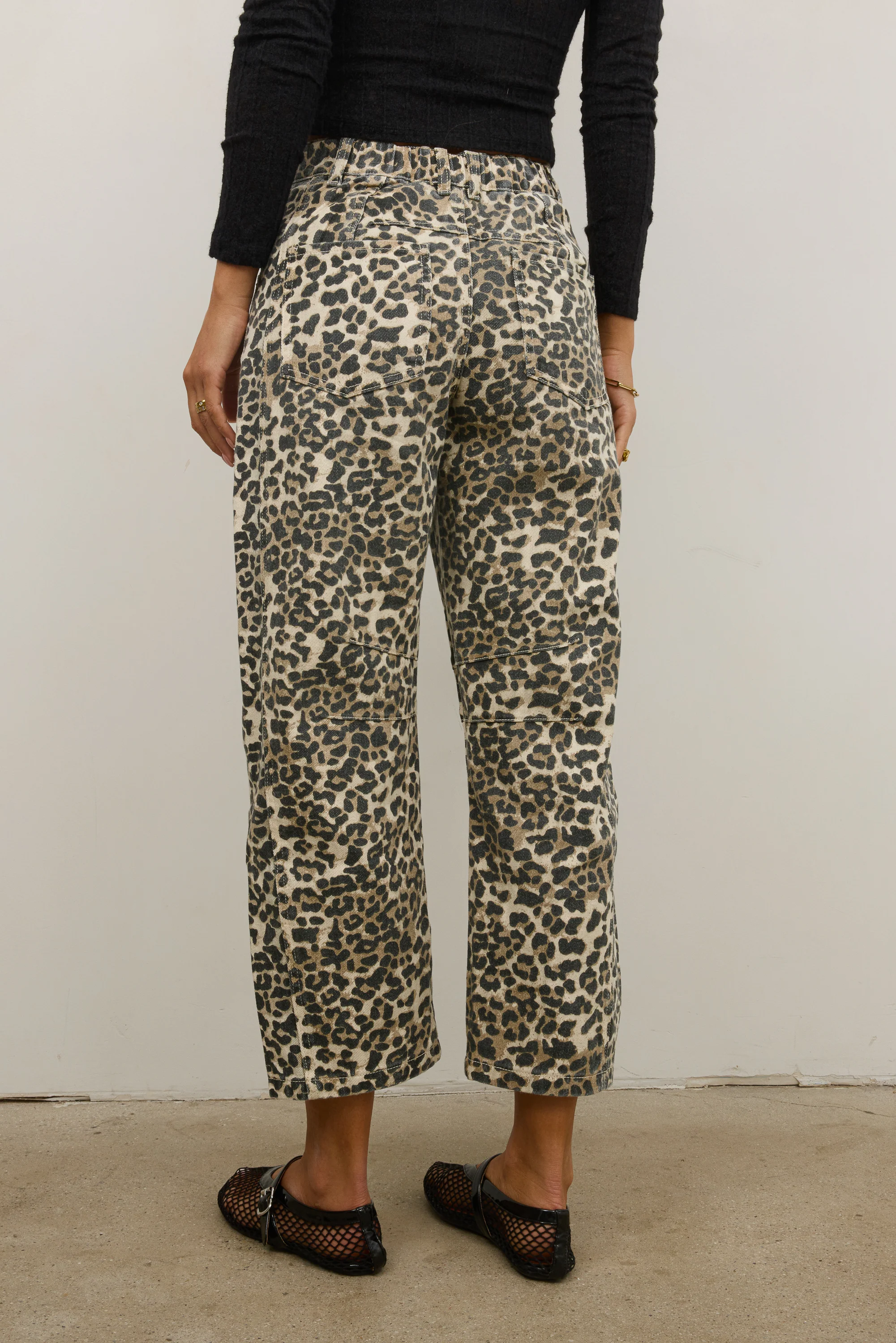 Lisette Barrel Jean in Leopard - FINAL SALE - Image 7