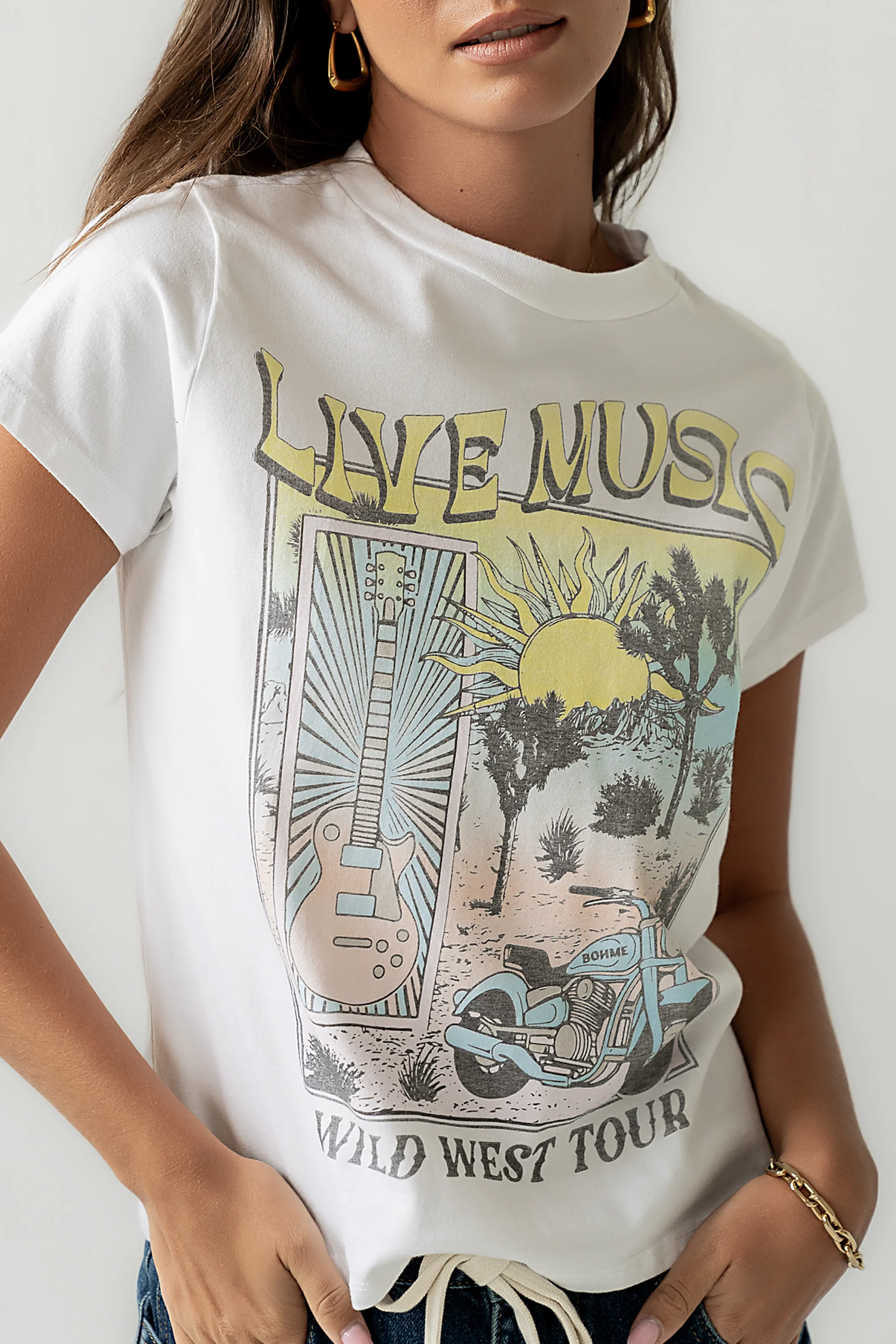 Live Music Graphic Tee - FINAL SALE - Image 3