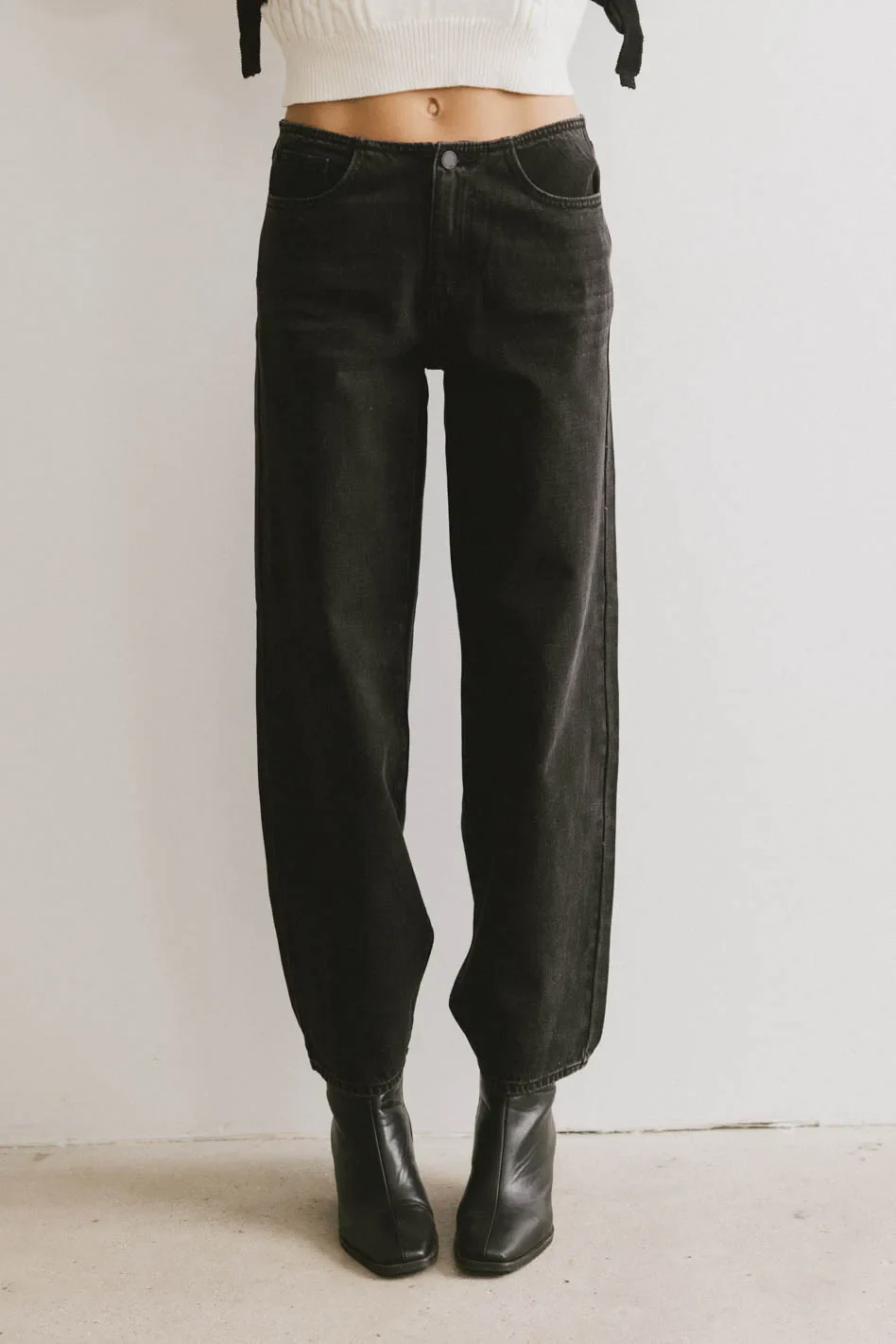 Livy No Waistband Straight Leg Jeans - FINAL SALE - Image 2