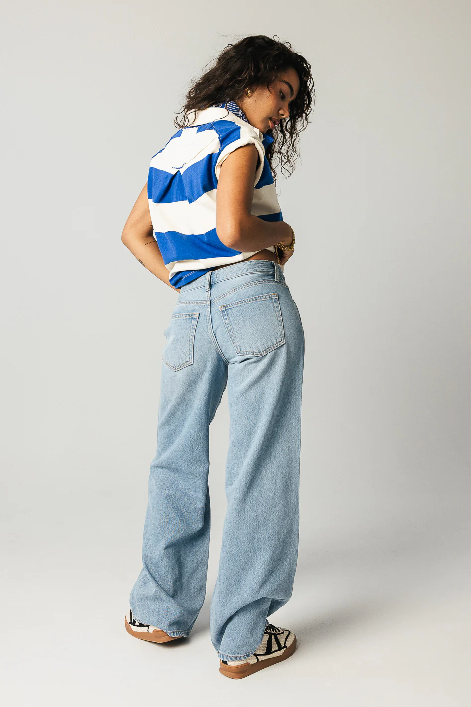 Louie Wide Leg Jeans - FINAL SALE - Image 8