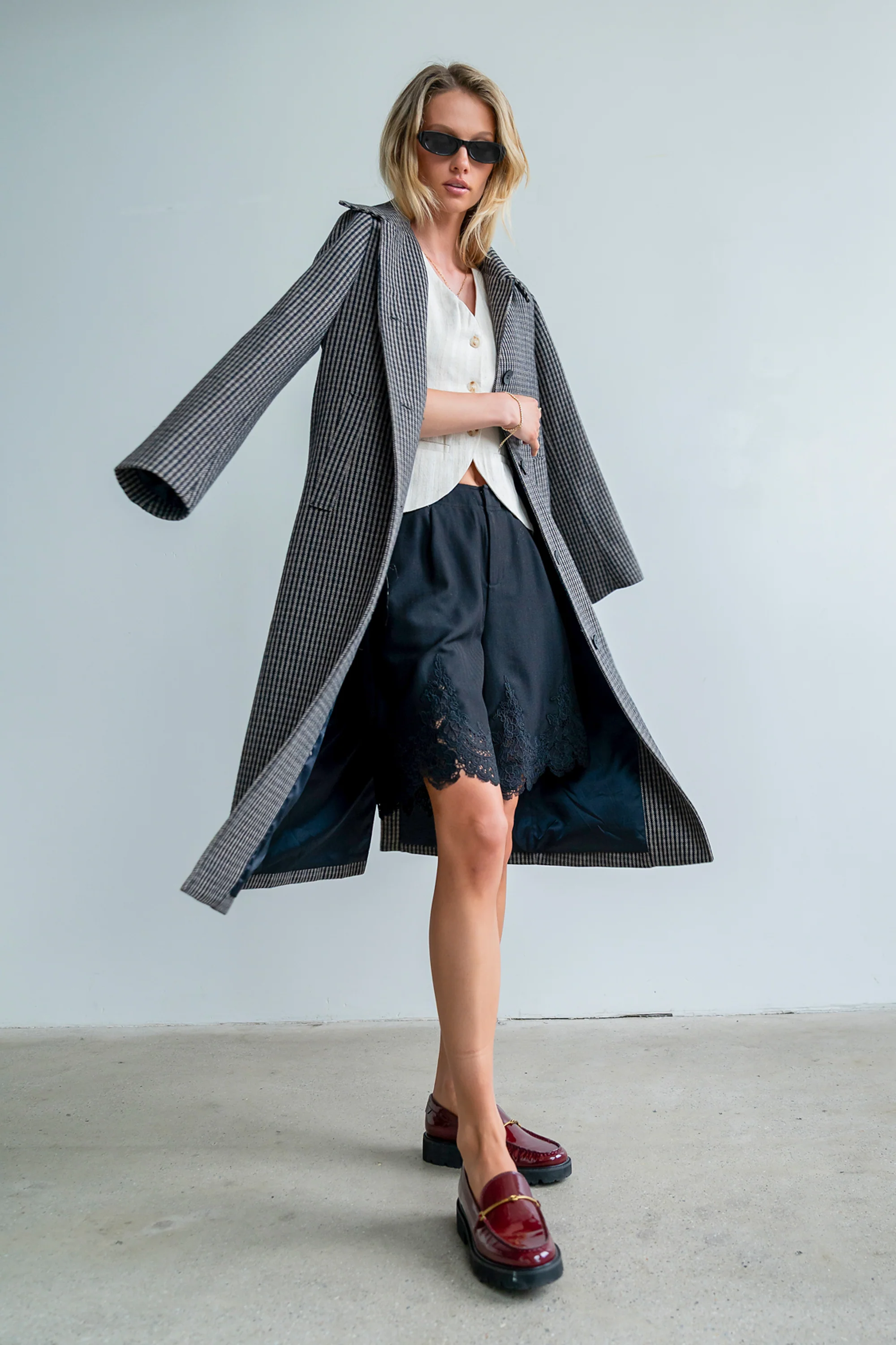 Lucy Vest in Natural - FINAL SALE - Image 2