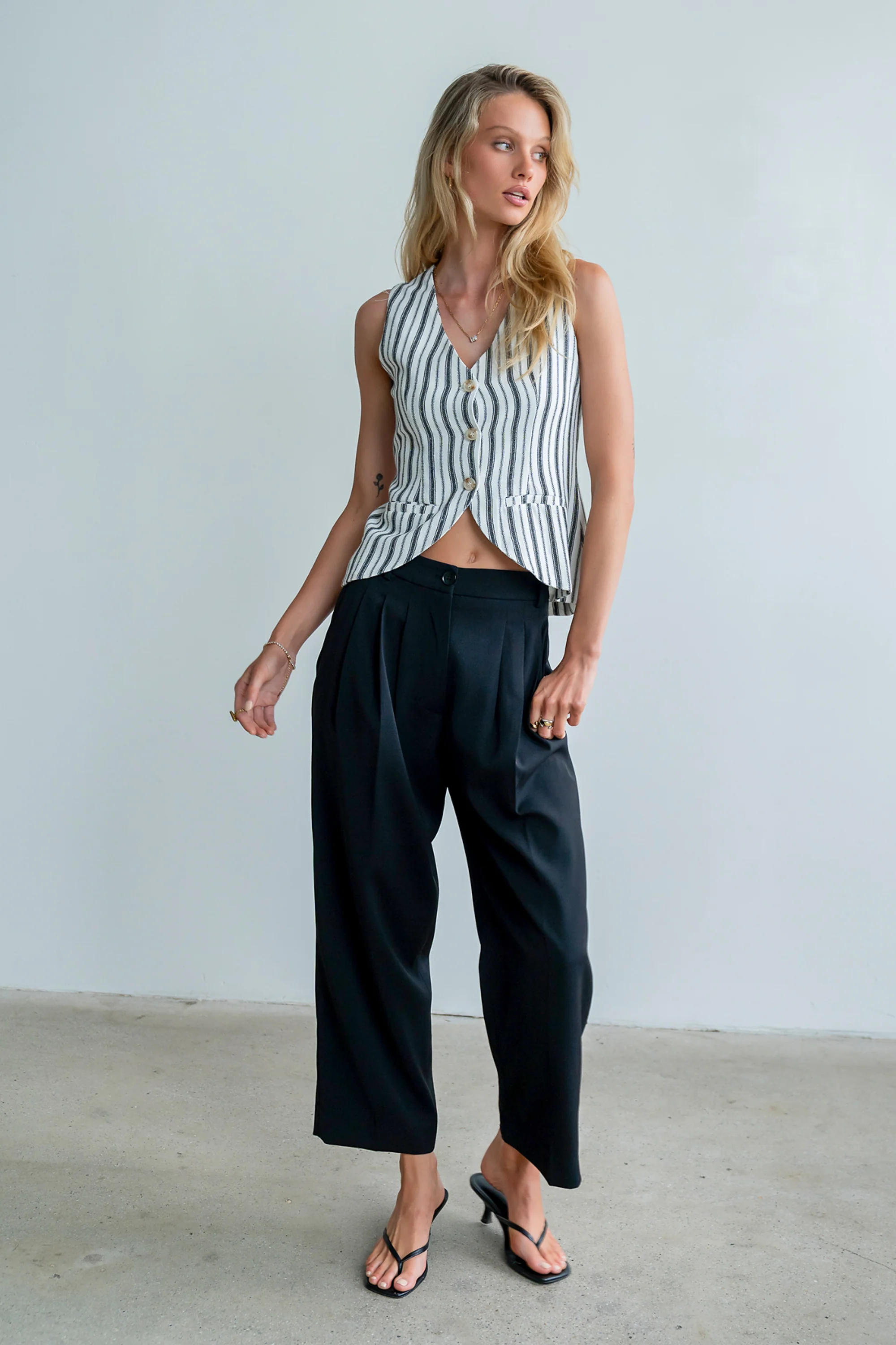 Lucy Vest in Black - Image 14