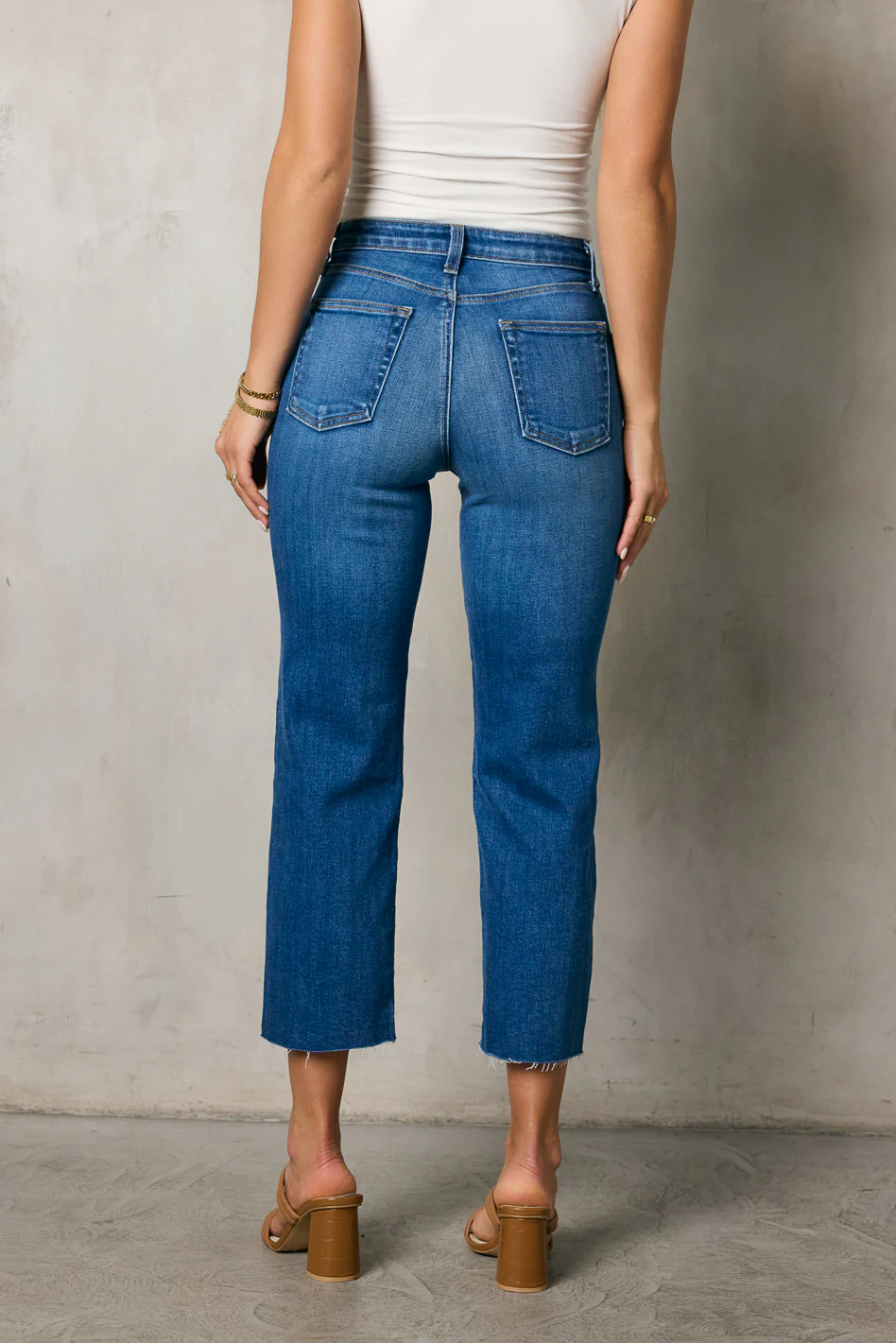 Lumi Straight Leg Jeans - FINAL SALE - Image 4