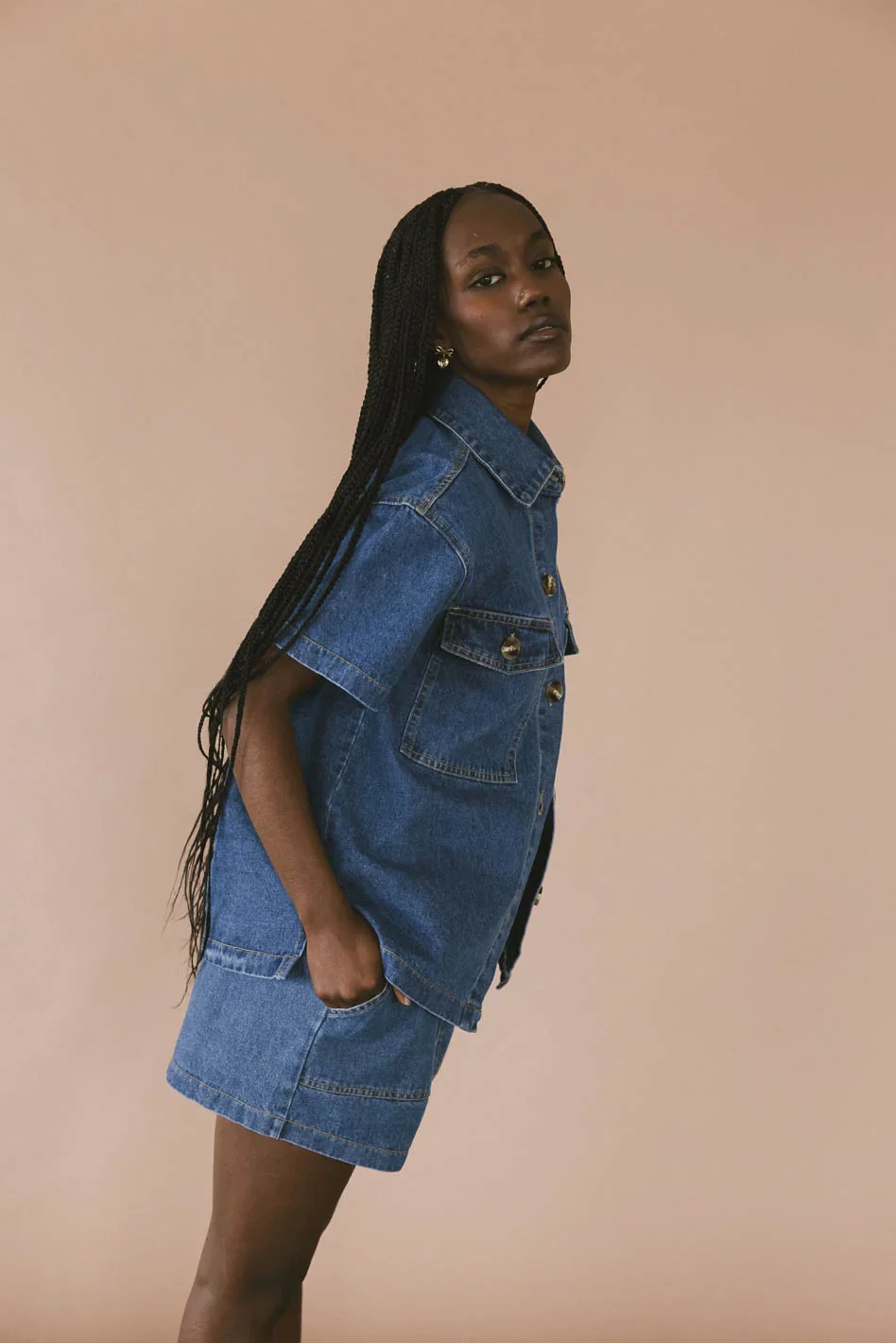 Luxor Denim Button Up - Image 5