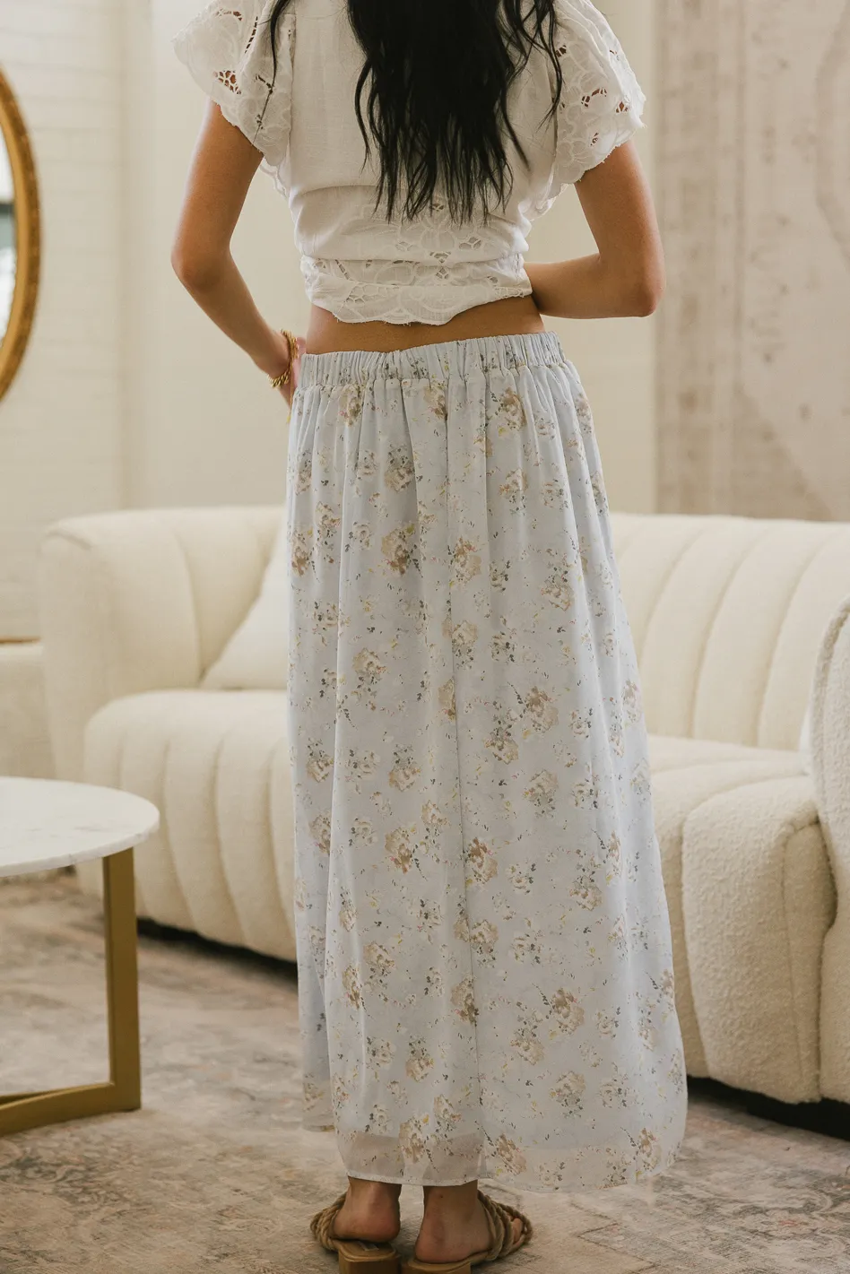 Luz Floral Maxi Skirt - Image 4