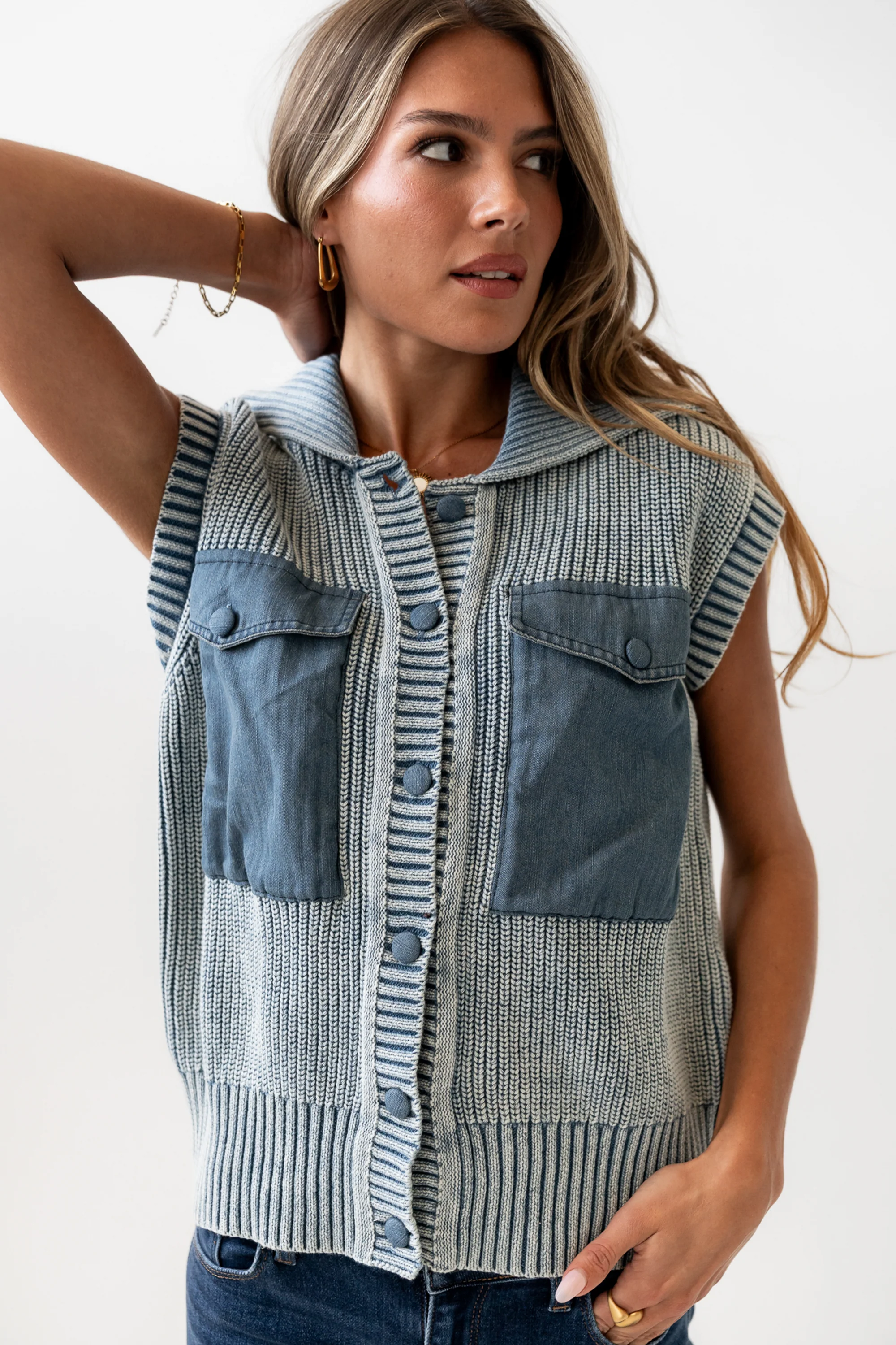 Mabel Knit Vest - Image 5