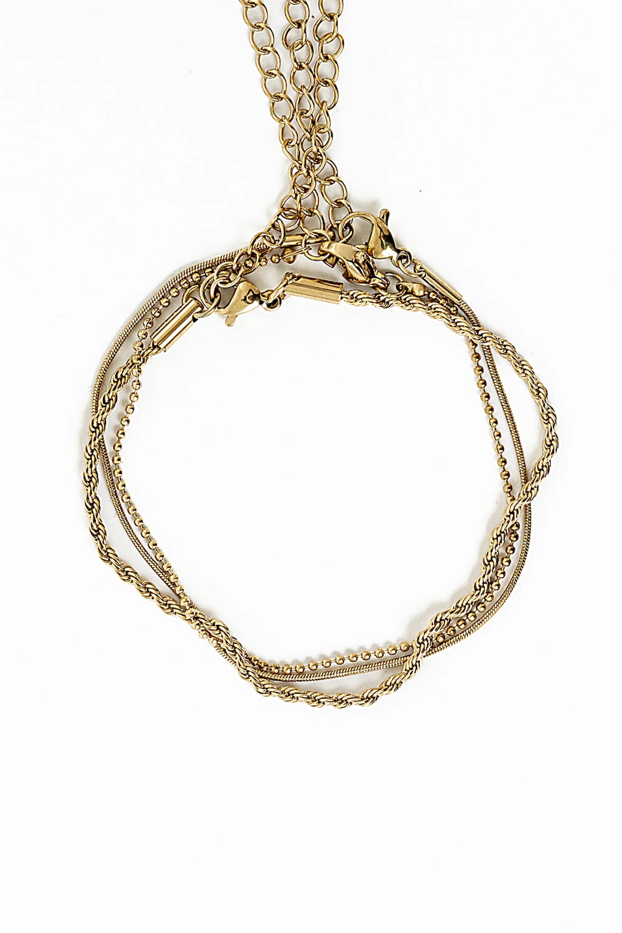 Macey Bracelet Bundle in Gold