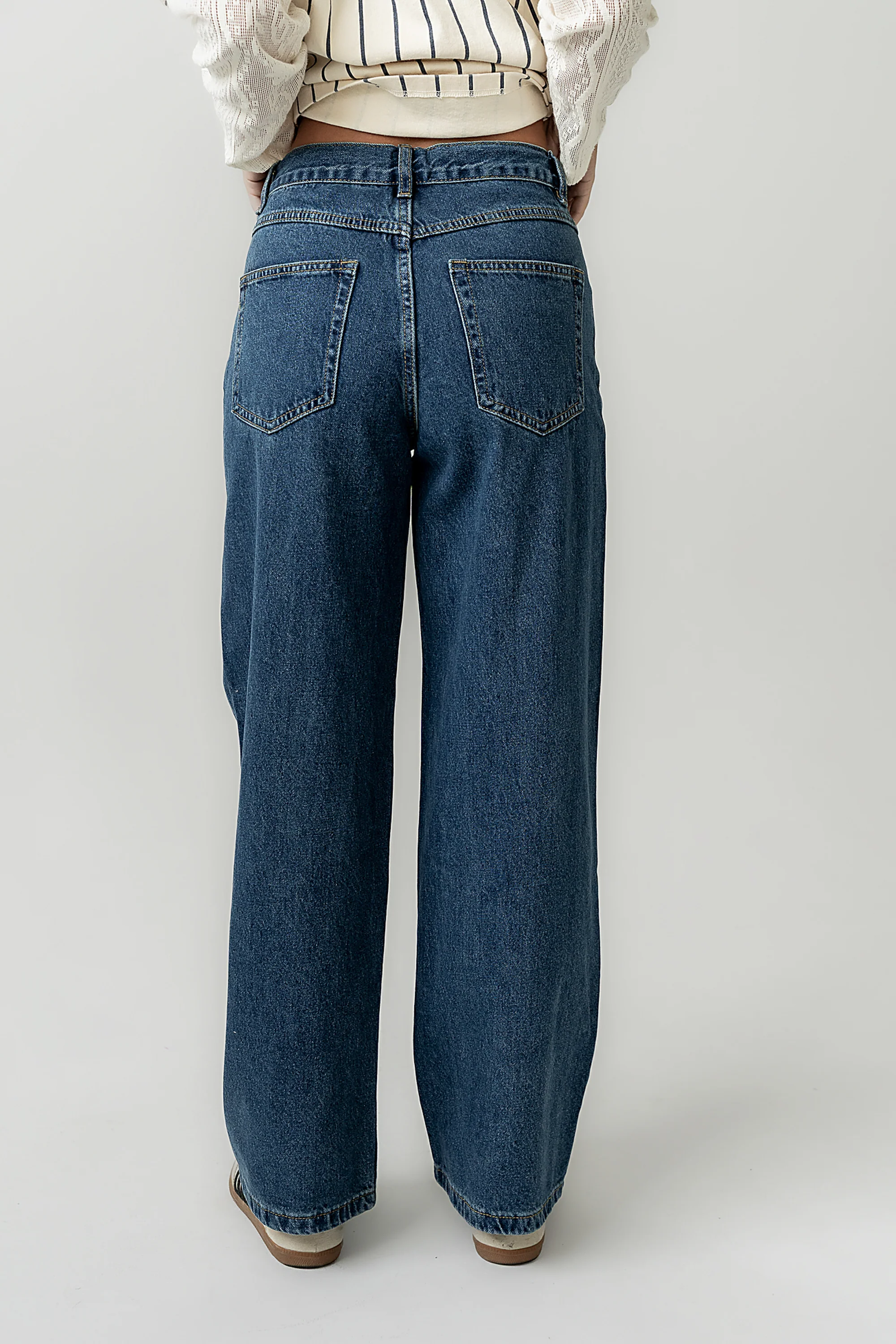 Maci Low Slung Baggy Jeans - FINAL SALE - Image 5