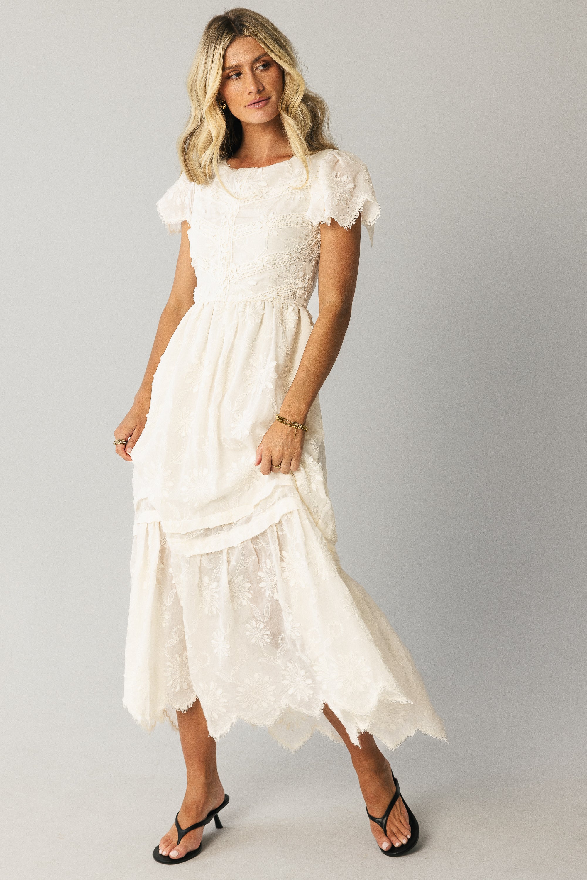 Macie Lace Maxi Dress - FINAL SALE - Image 2