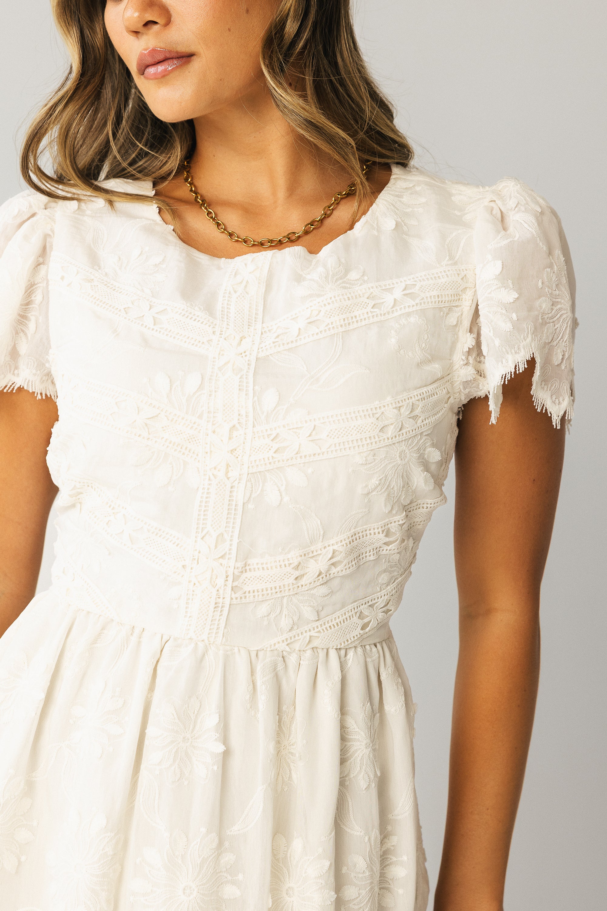 Macie Lace Maxi Dress - FINAL SALE - Image 3