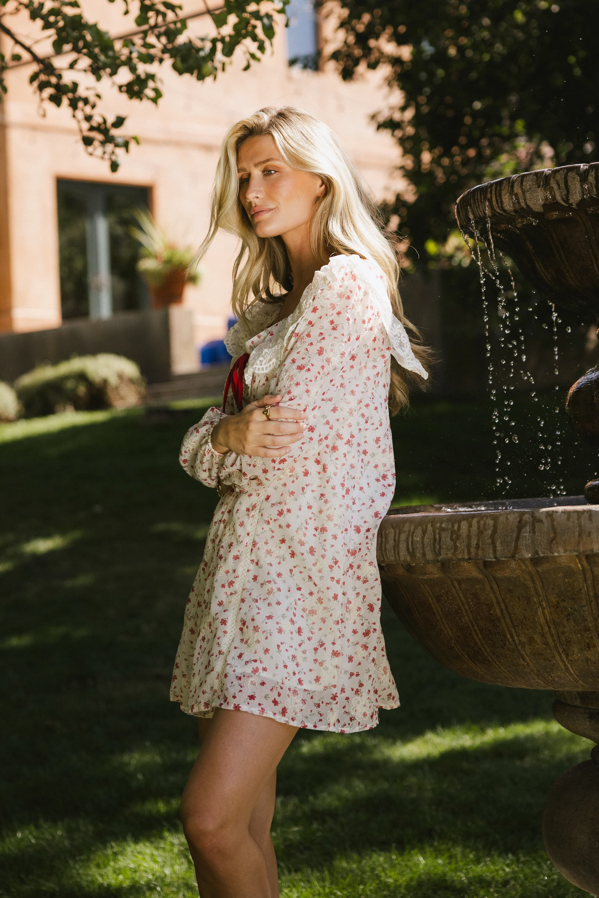 Macy Floral Babydoll Dress - FINAL SALE - Image 5