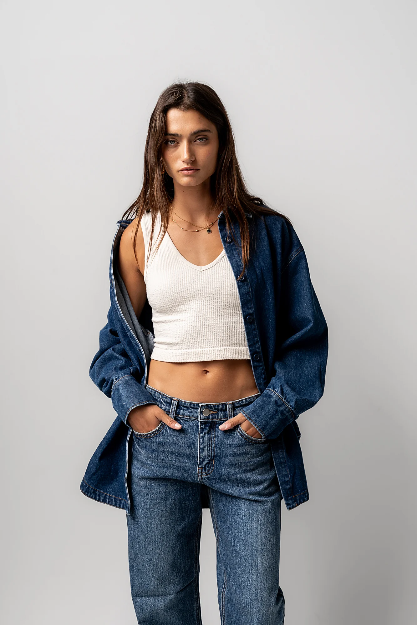Maddy Oversized Button Up - FINAL SALE - Image 3