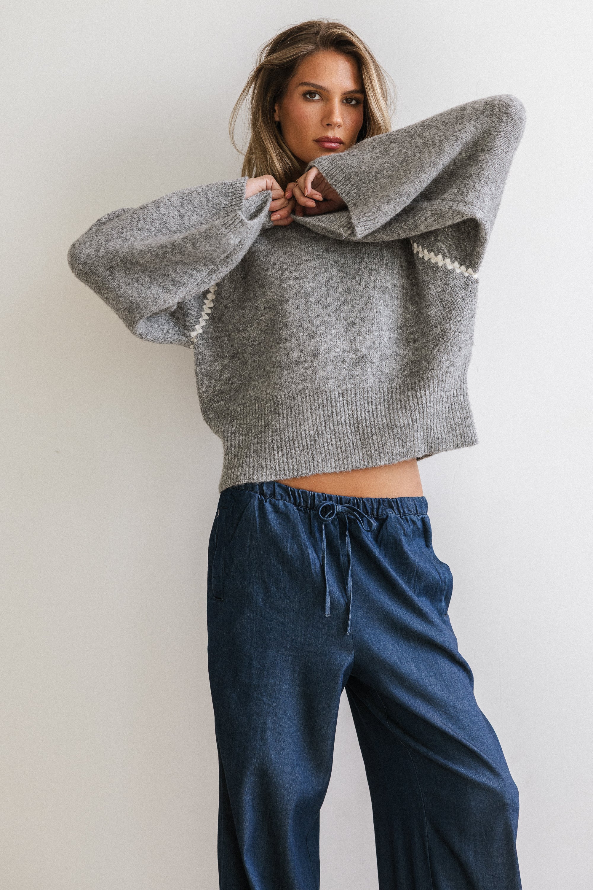 Maddy Ric Rac Knit Sweater - Image 3