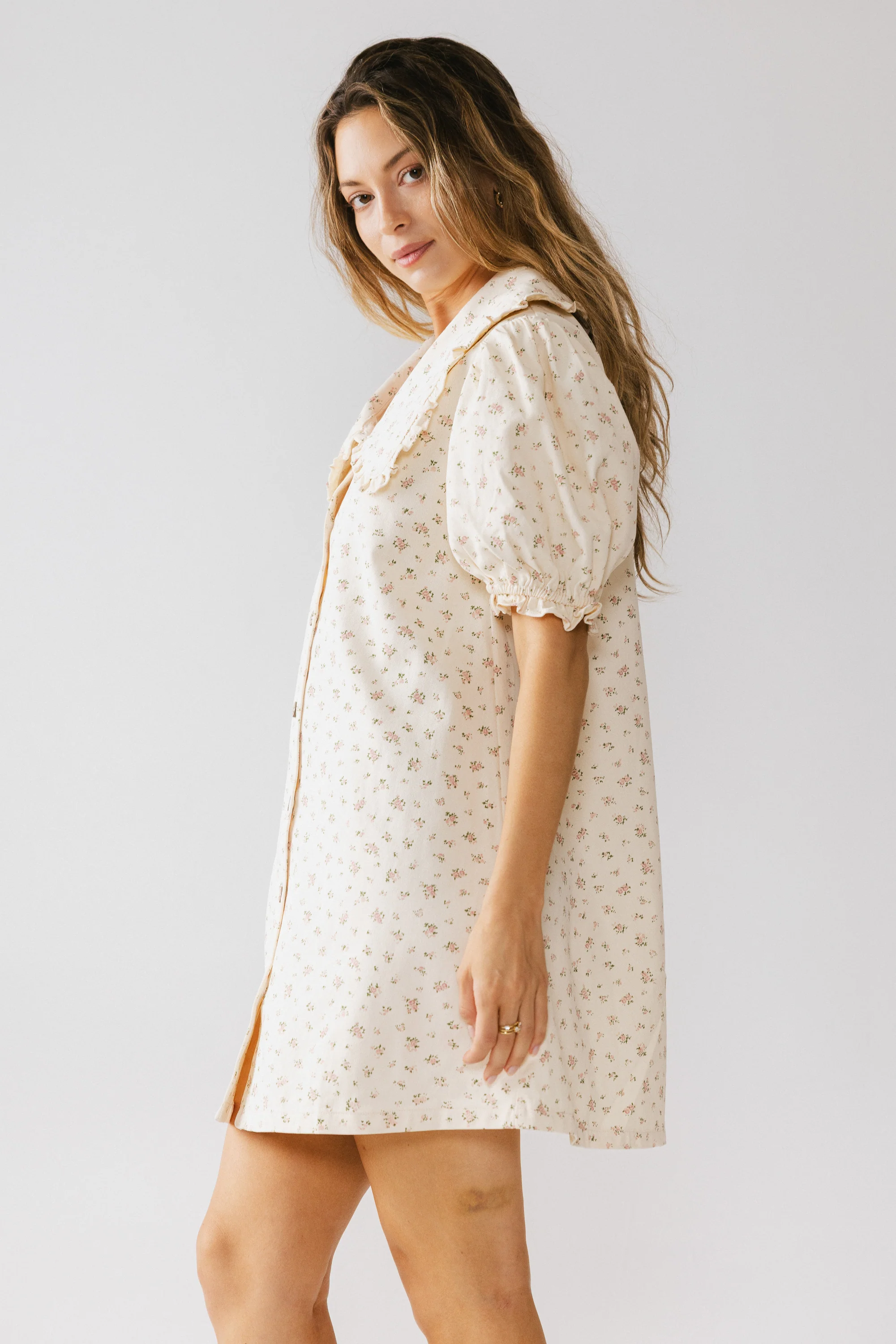 Madison Floral Baby Doll Dress - FINAL SALE - Image 9