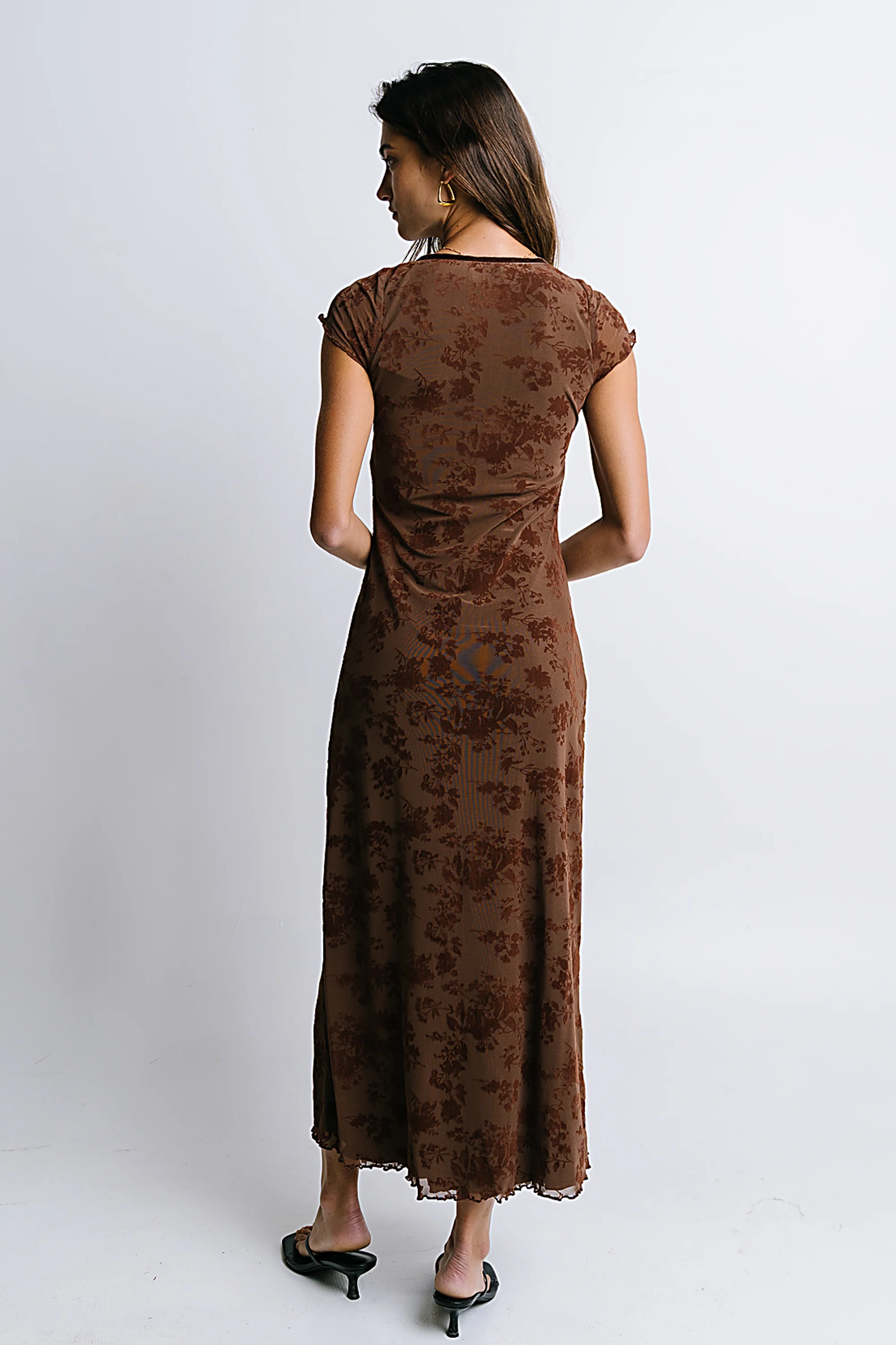 Maggie Floral Midi Dress - FINAL SALE - Image 3