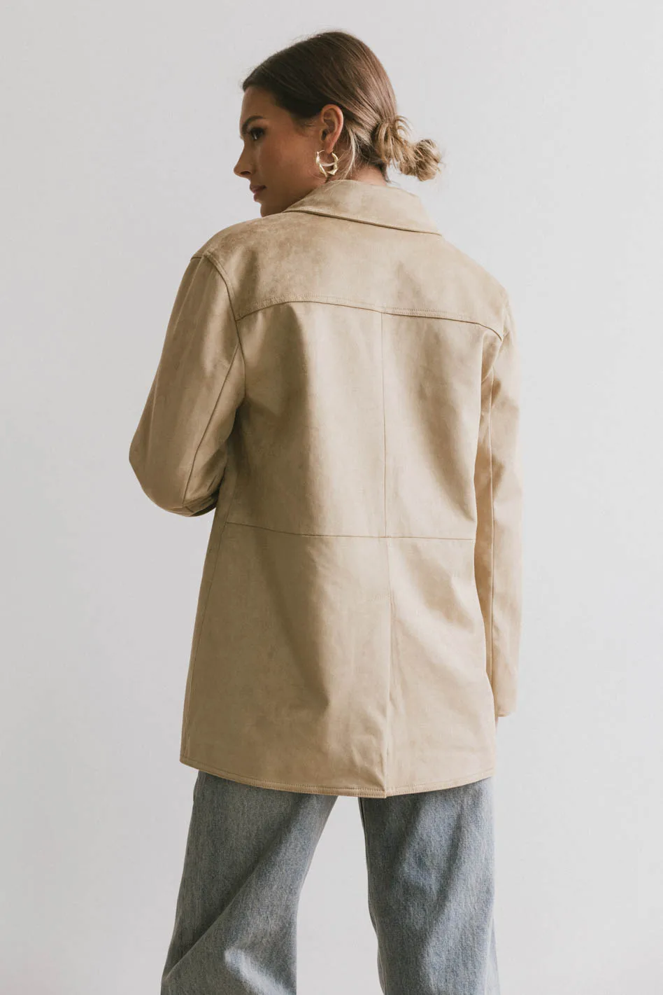 Renly Suede Blazer - FINAL SALE - Image 2
