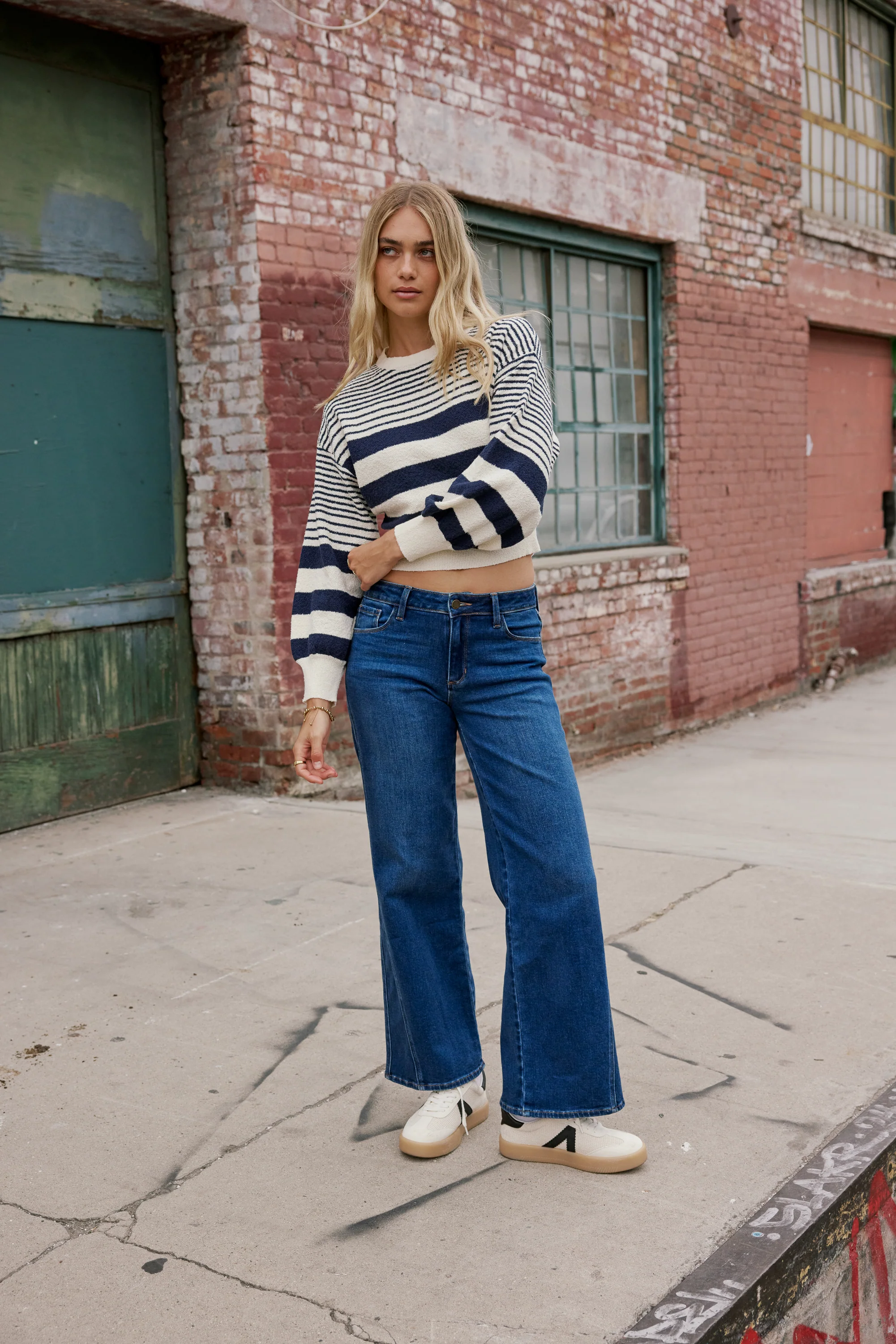 Malani Striped Sweater - FINAL SALE - Image 9