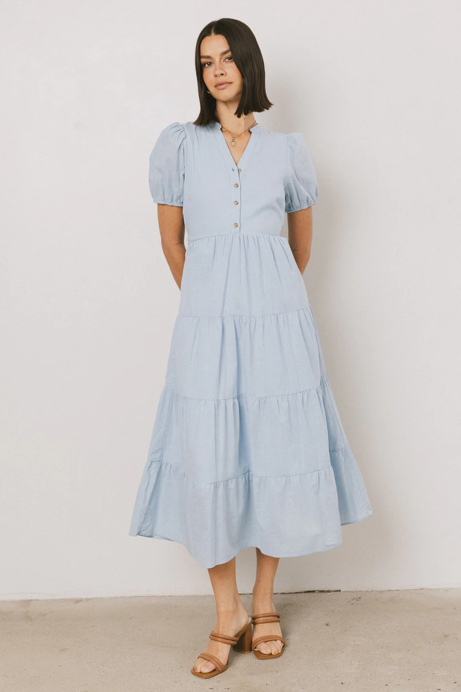 Malia Tiered Maxi Dress - FINAL SALE - Image 3
