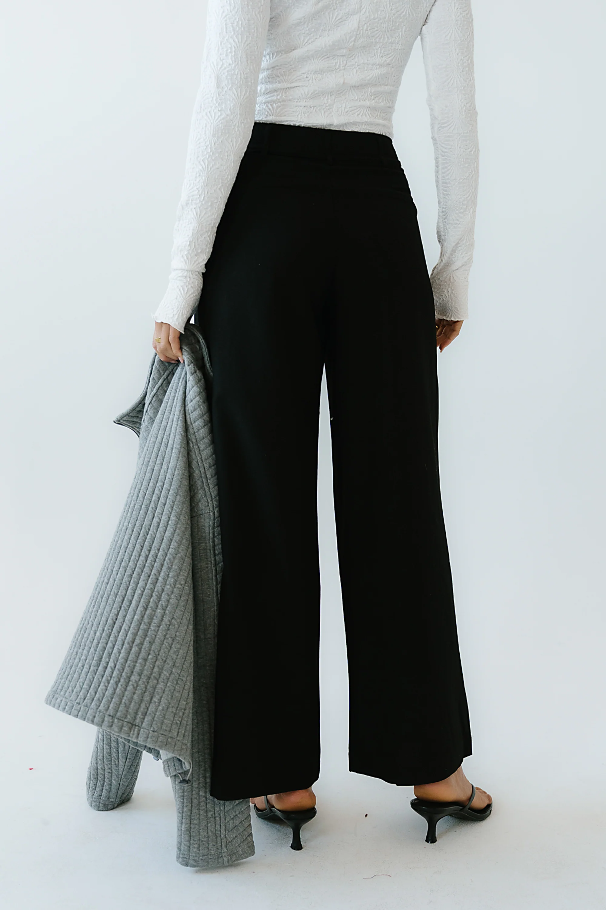 Mandy Pleated Wide Leg Pants - Image 4