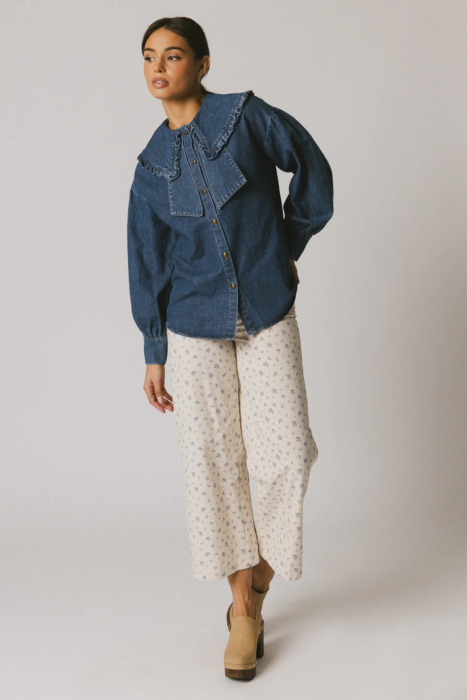 Mannie Collared Button Up - FINAL SALE - Image 3