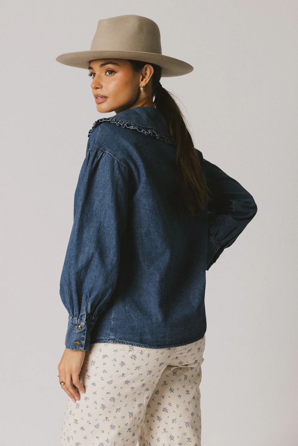 Mannie Collared Button Up - FINAL SALE - Image 6