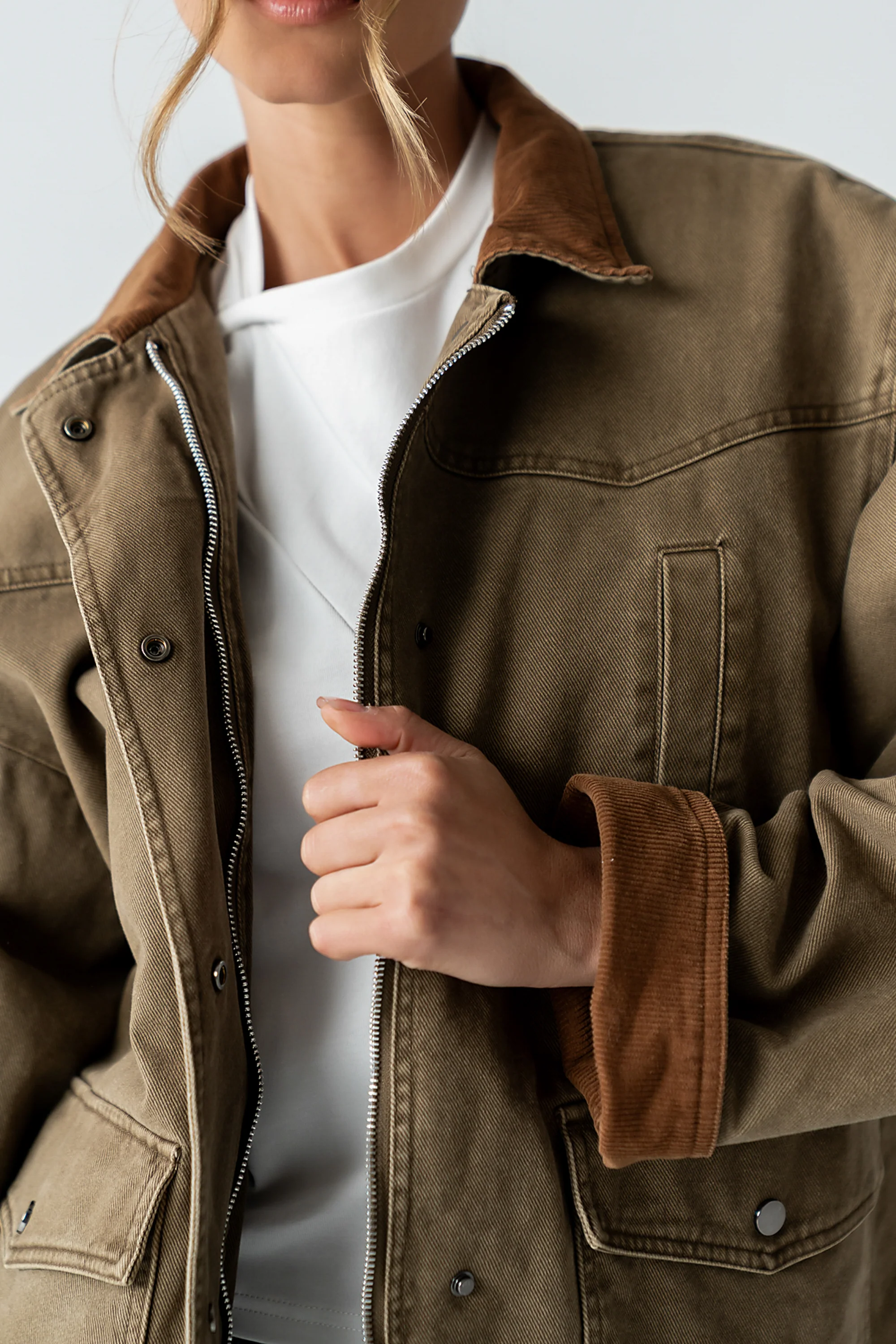 Mannie Oversized Chore Jacket - FINAL SALE - Image 2