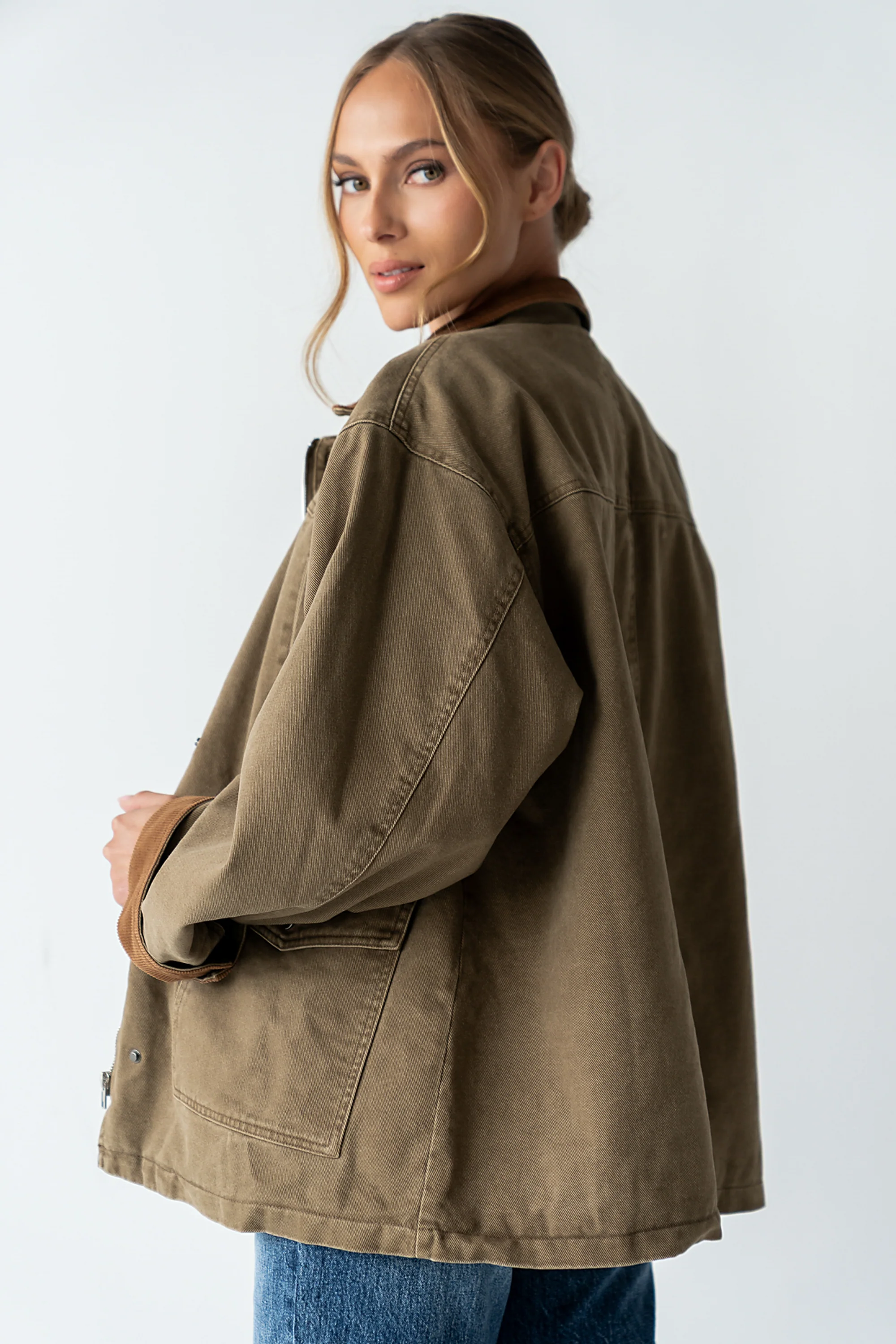 Mannie Oversized Chore Jacket - FINAL SALE - Image 3