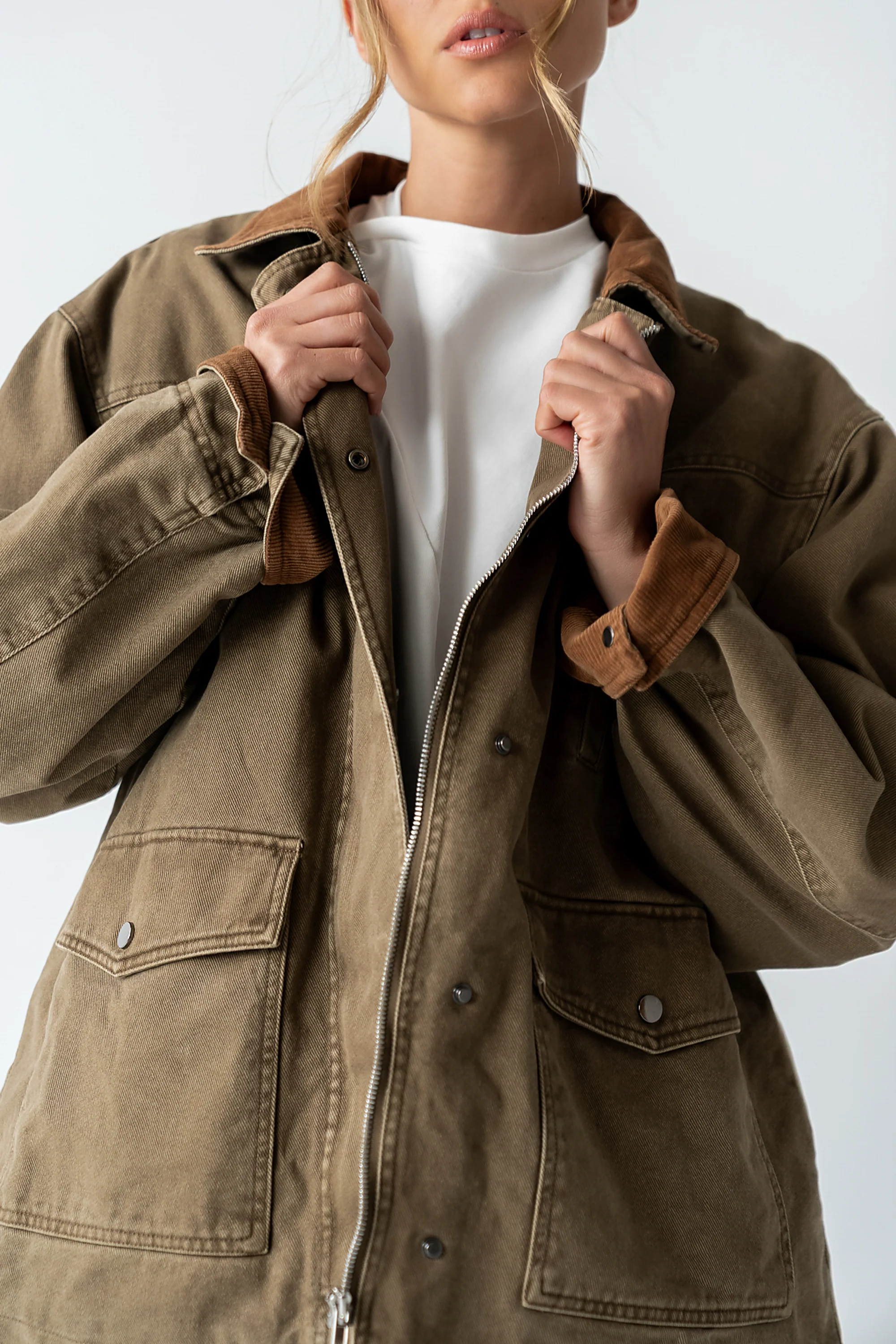 Mannie Oversized Chore Jacket - FINAL SALE - Image 5