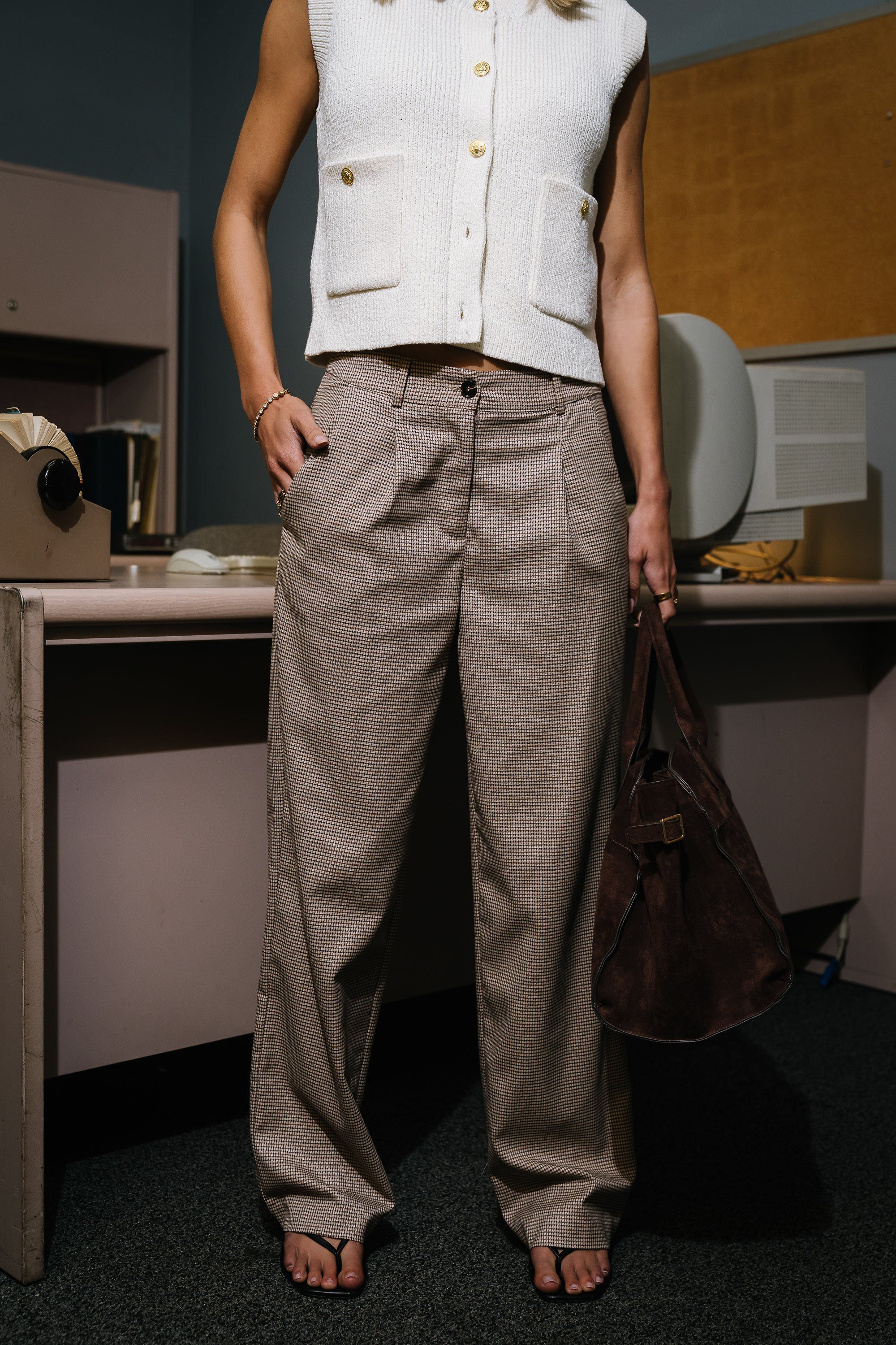 Marcie Houndstooth Pants - Image 2