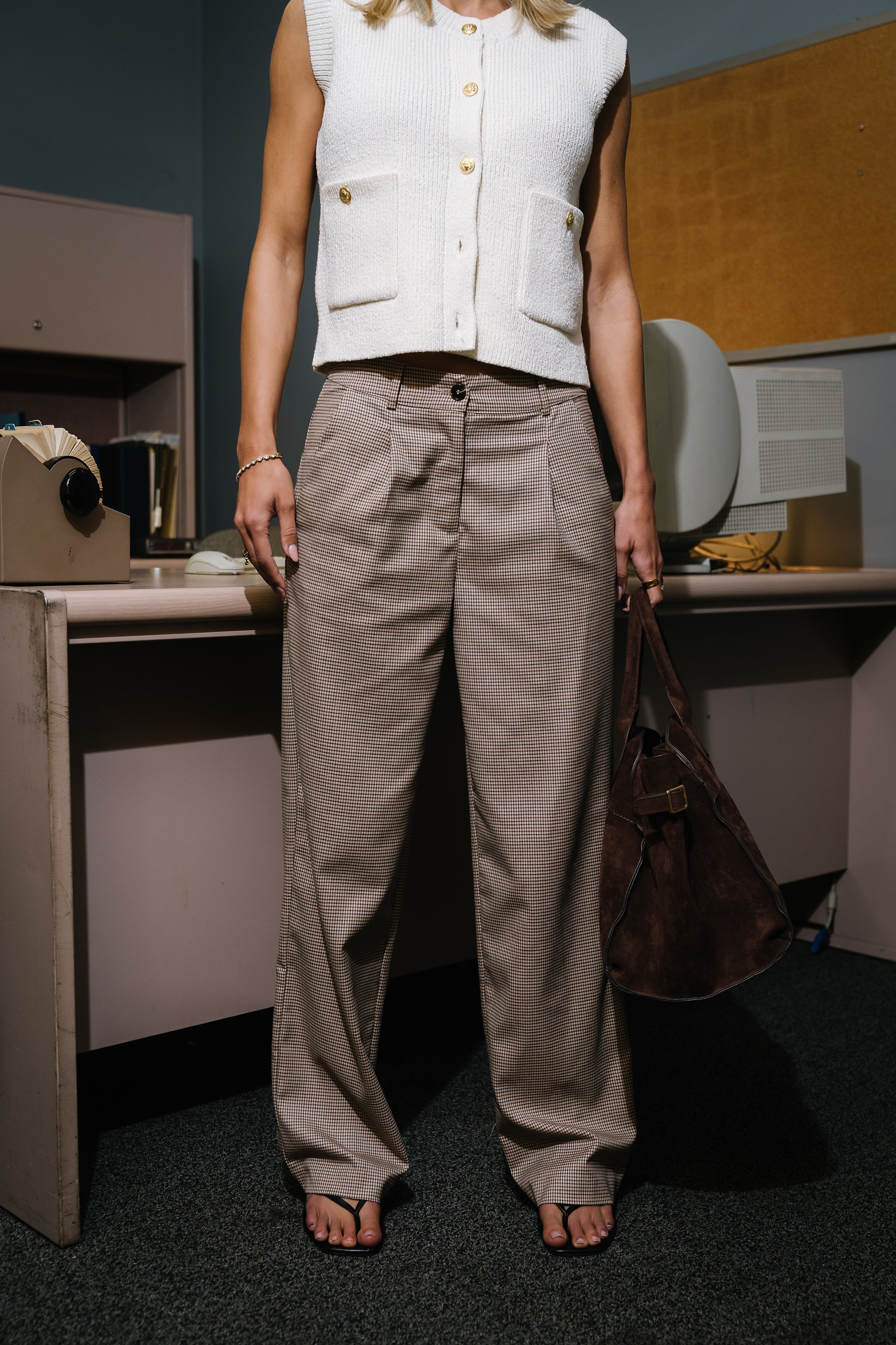 Marcie Houndstooth Pants - Image 5