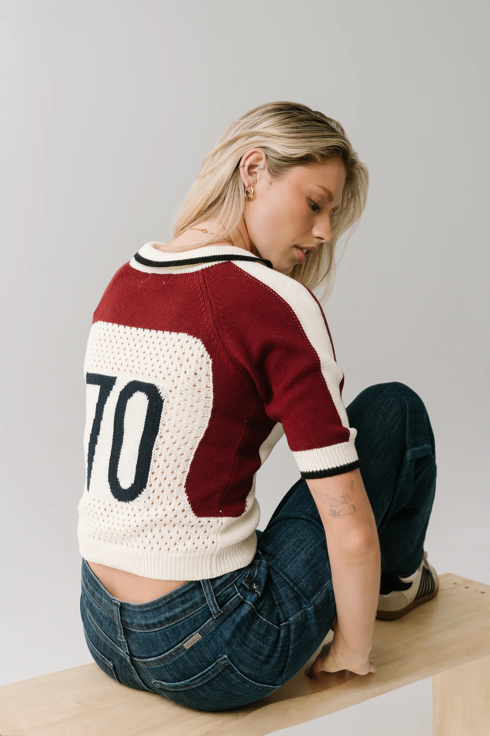 Marco Collared Sweater - FINAL SALE - Image 2