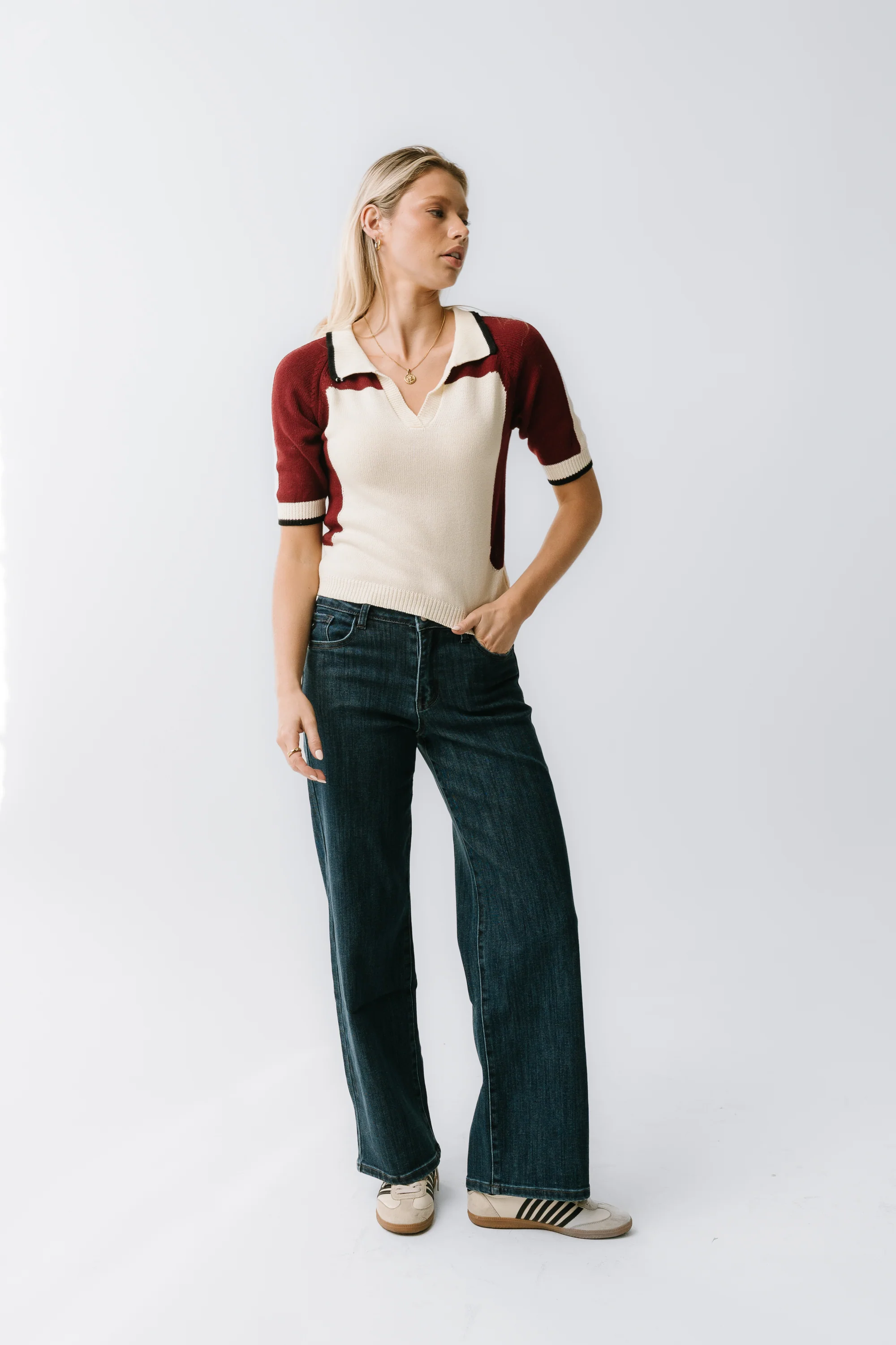 Marco Collared Sweater - FINAL SALE - Image 6