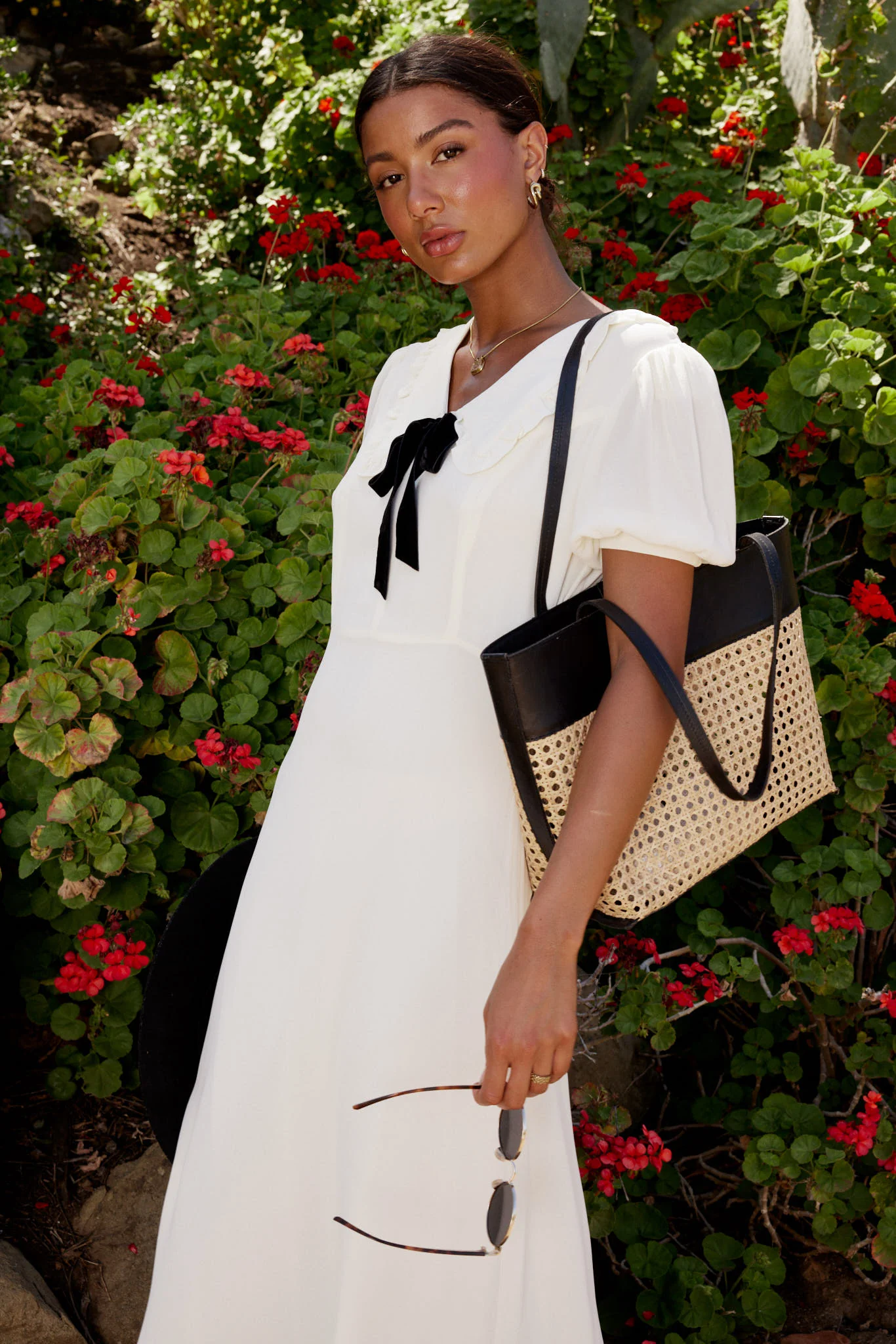 Maren Collared Midi Dress - FINAL SALE - Image 8