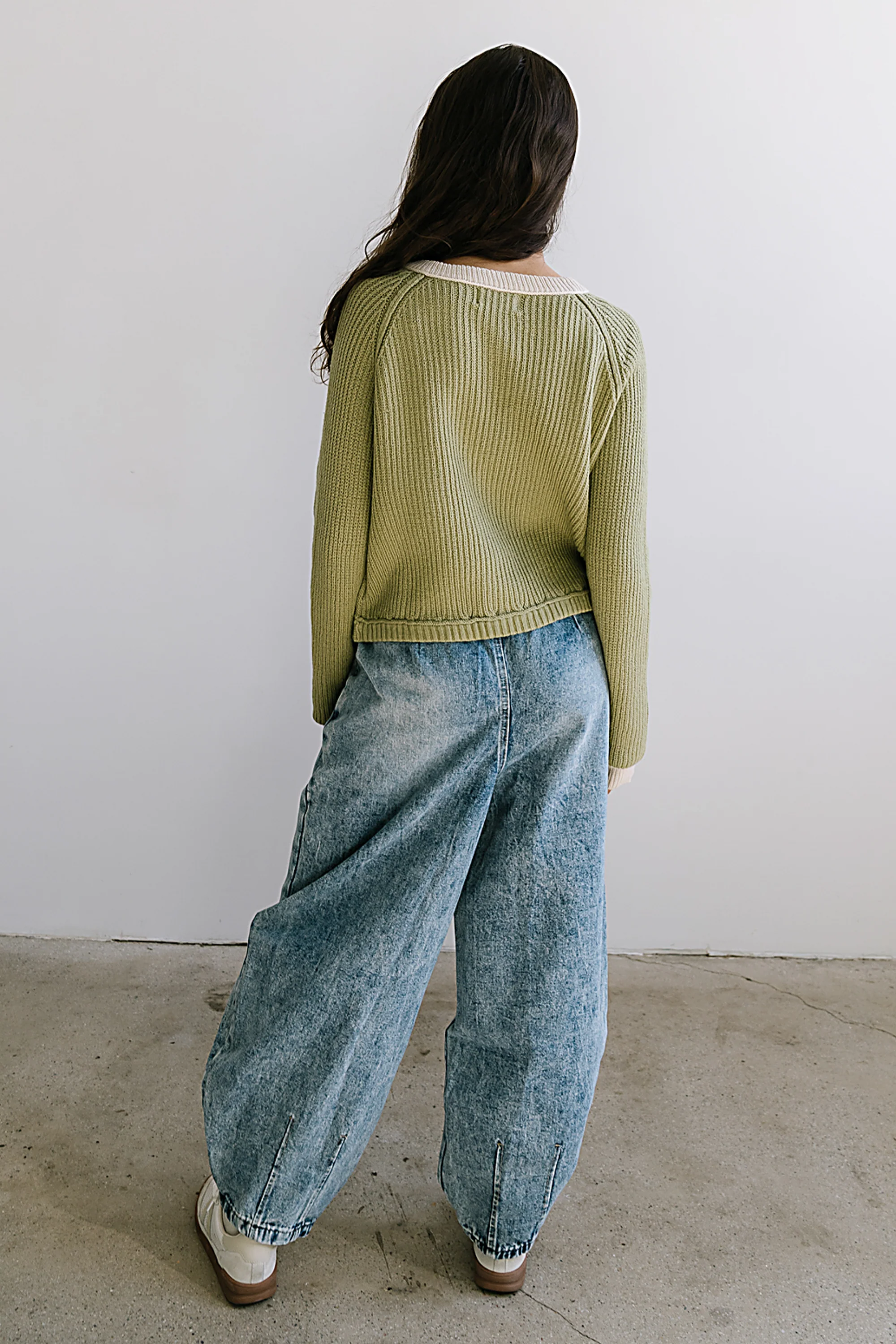 Margaret Contrast Cardigan - FINAL SALE - Image 5