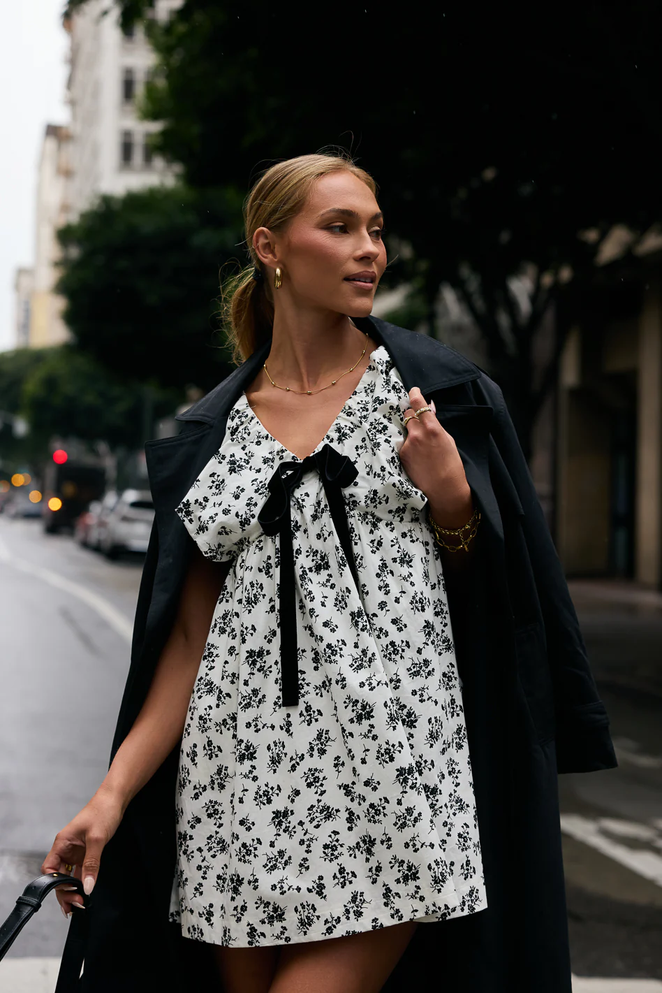 Margot Floral Babydoll Dress - FINAL SALE