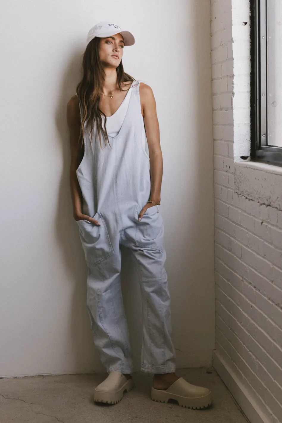 Marie Jumpsuit in Blue - FINAL SALE - Image 5