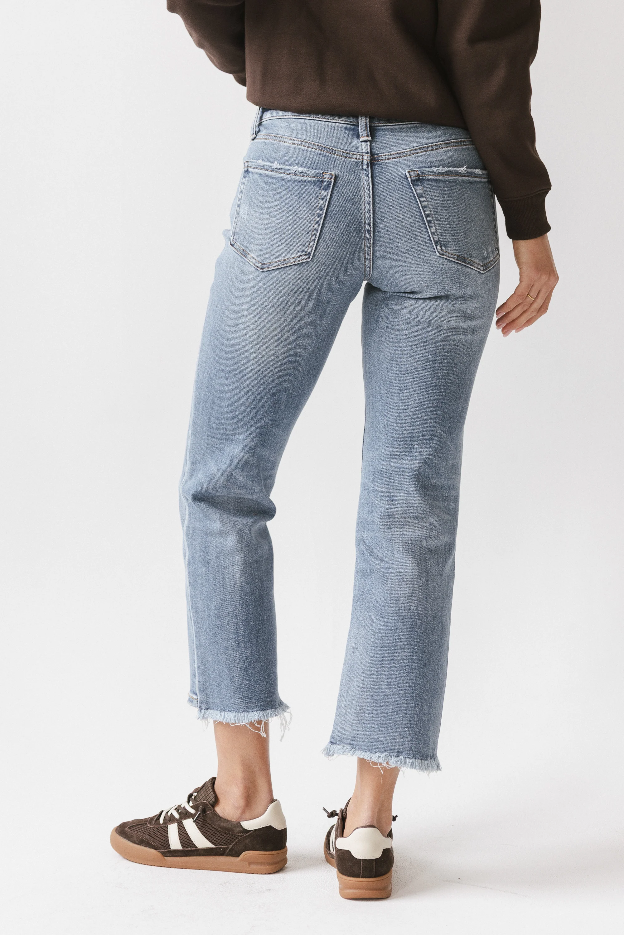 Markel Cropped Straight Leg Jeans - Image 4