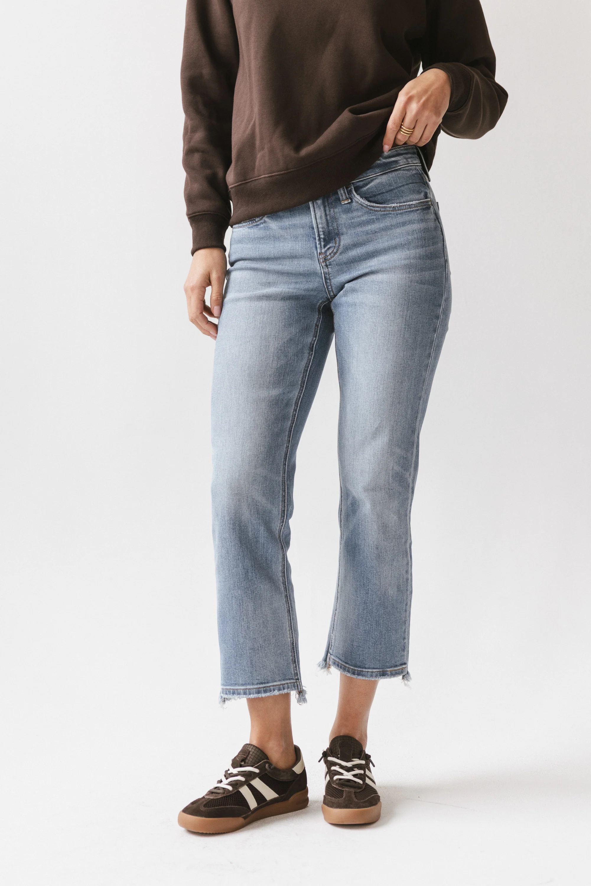 Markel Cropped Straight Leg Jeans - Image 5