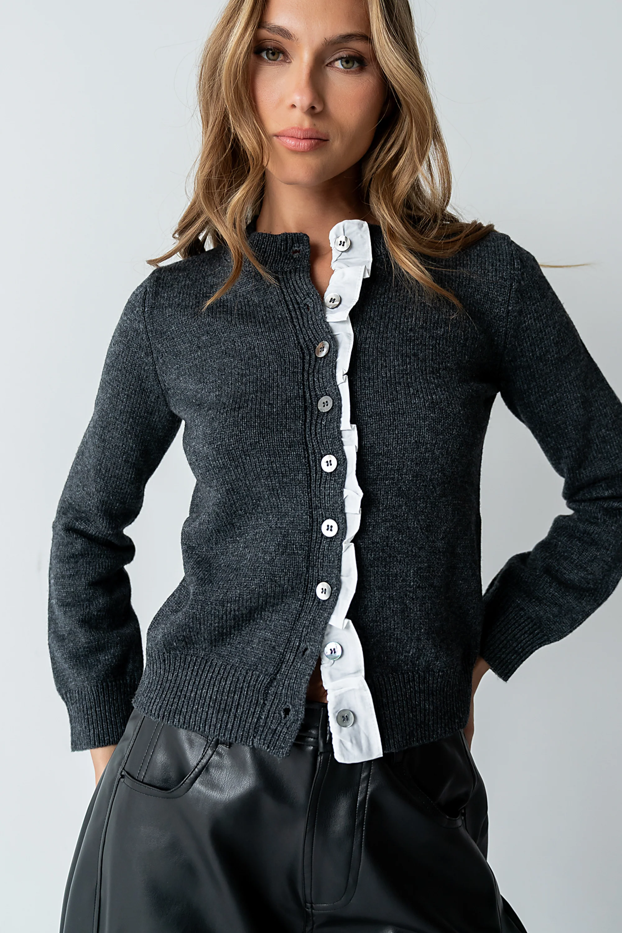 Marlene Knit Cardigan - FINAL SALE - Image 6