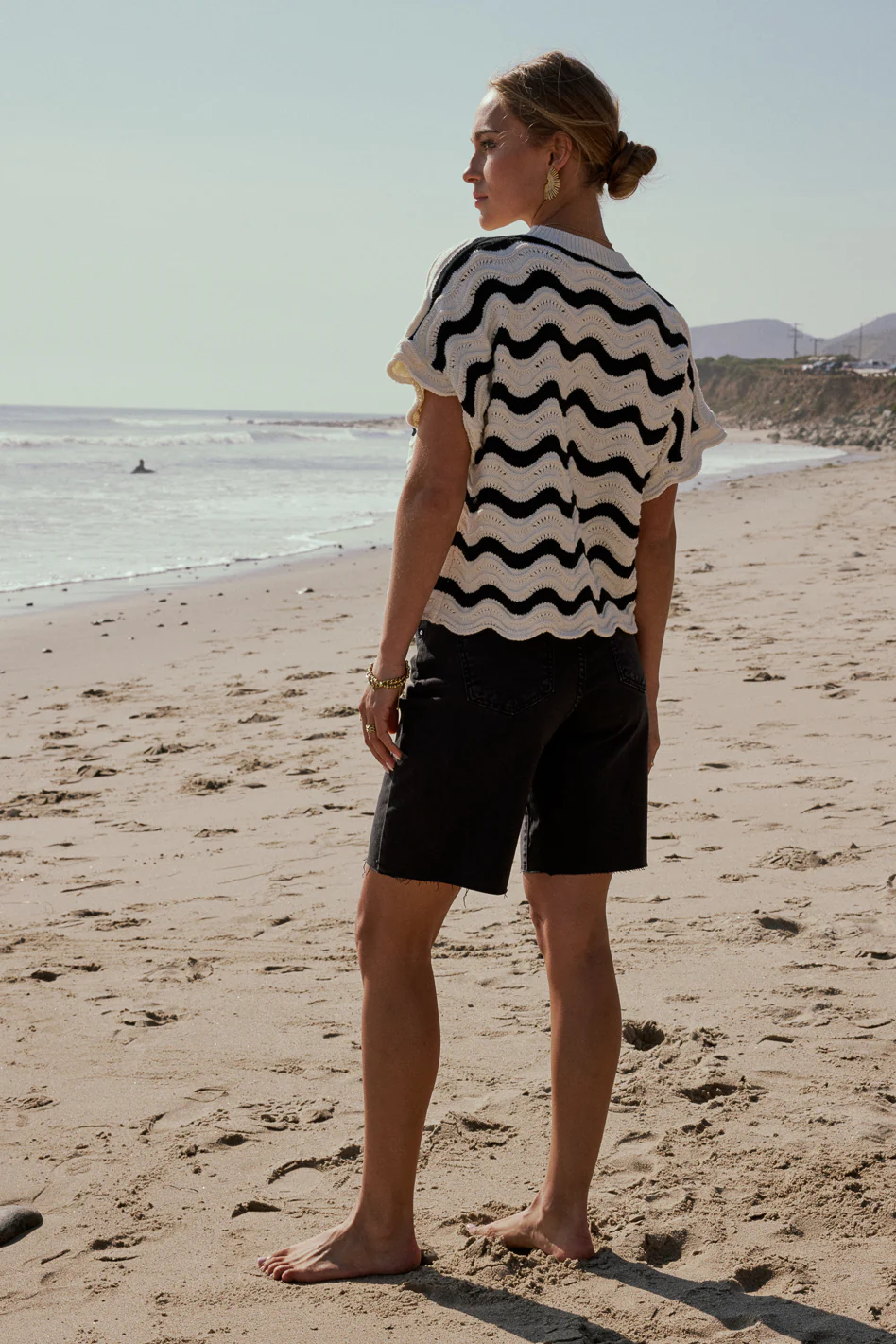 Marlene Wavy Sweater - FINAL SALE - Image 6