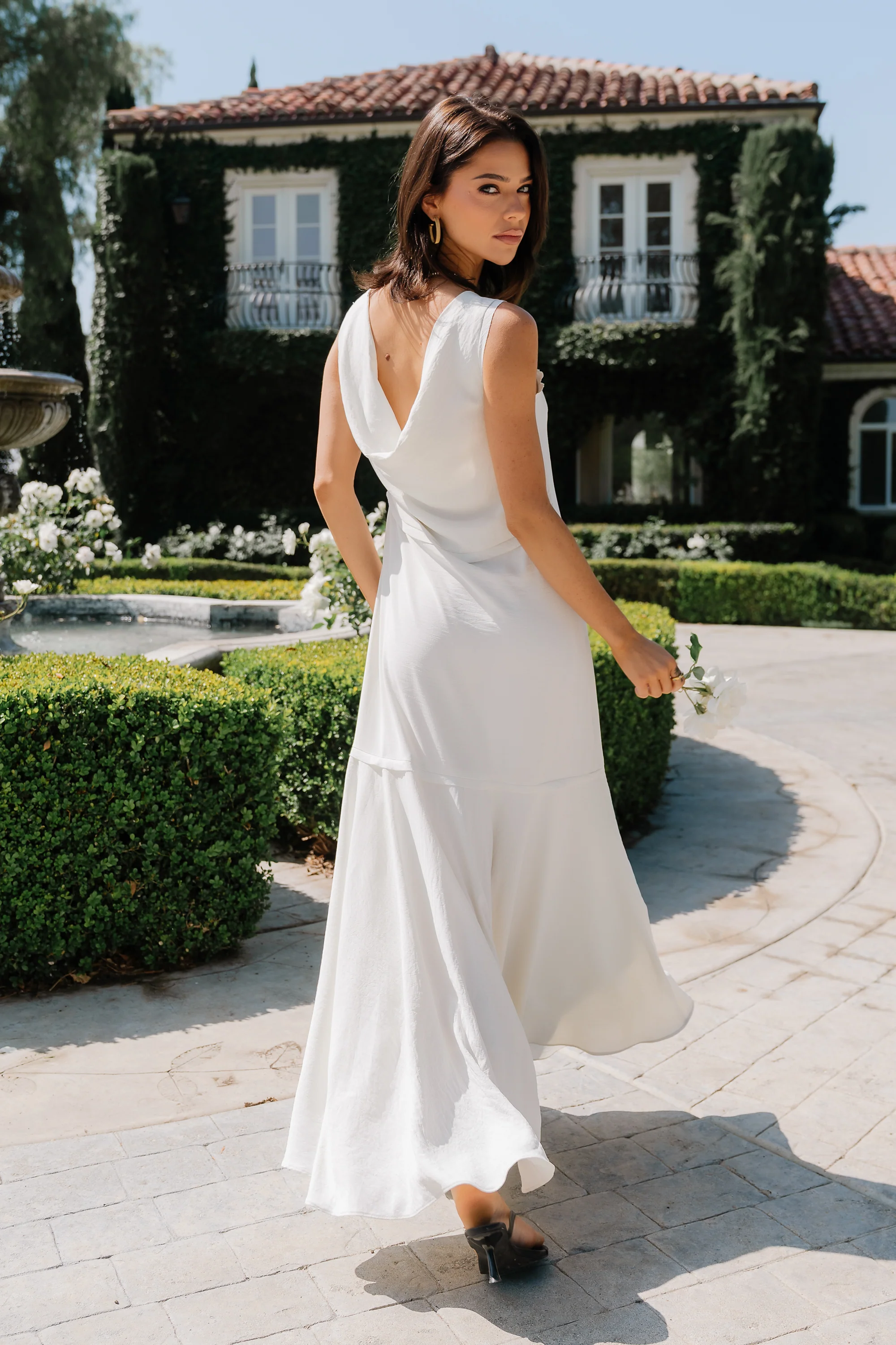 Marlon Maxi Dress in Ivory - Image 2