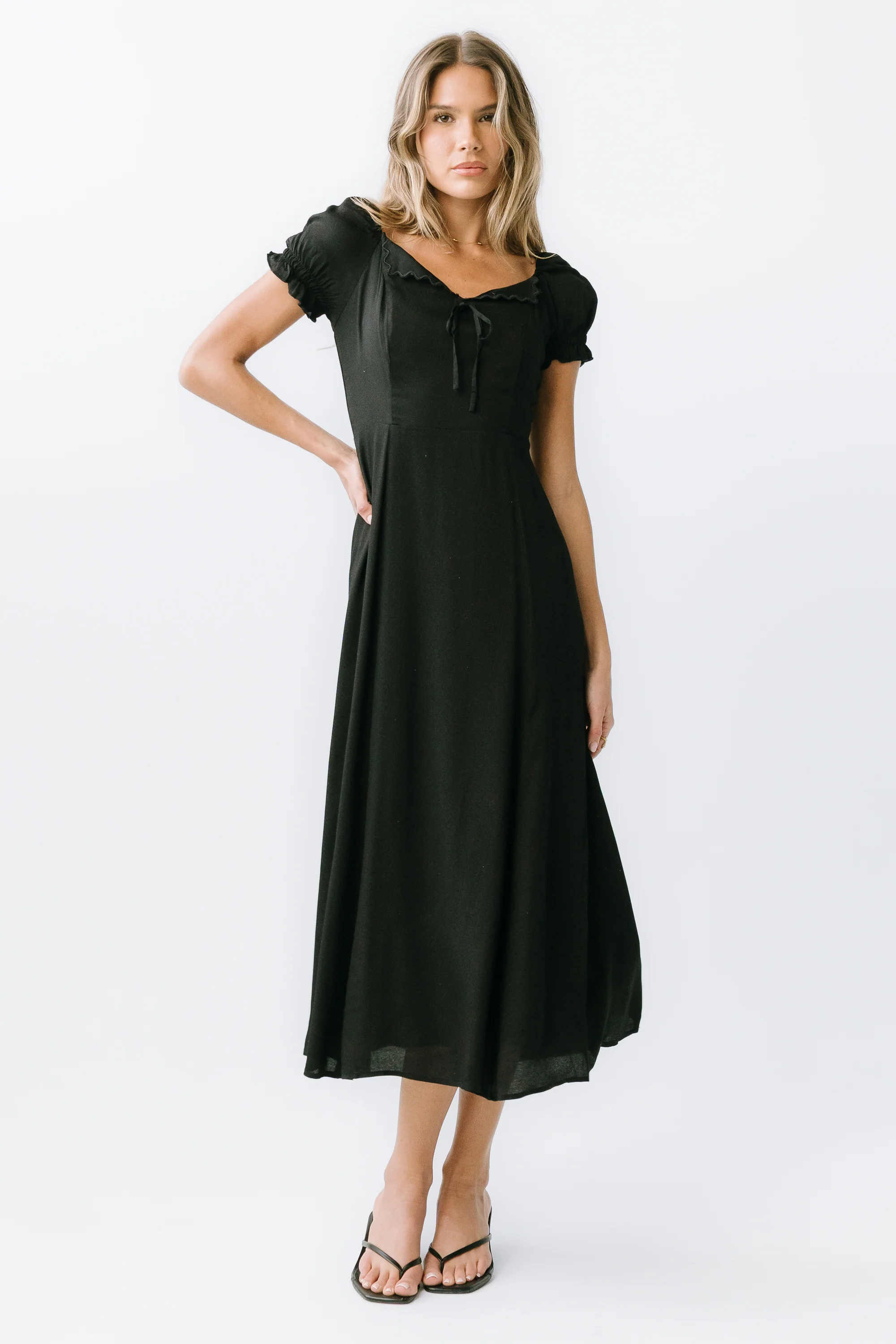 Marlow Maxi Dress in Black - FINAL SALE