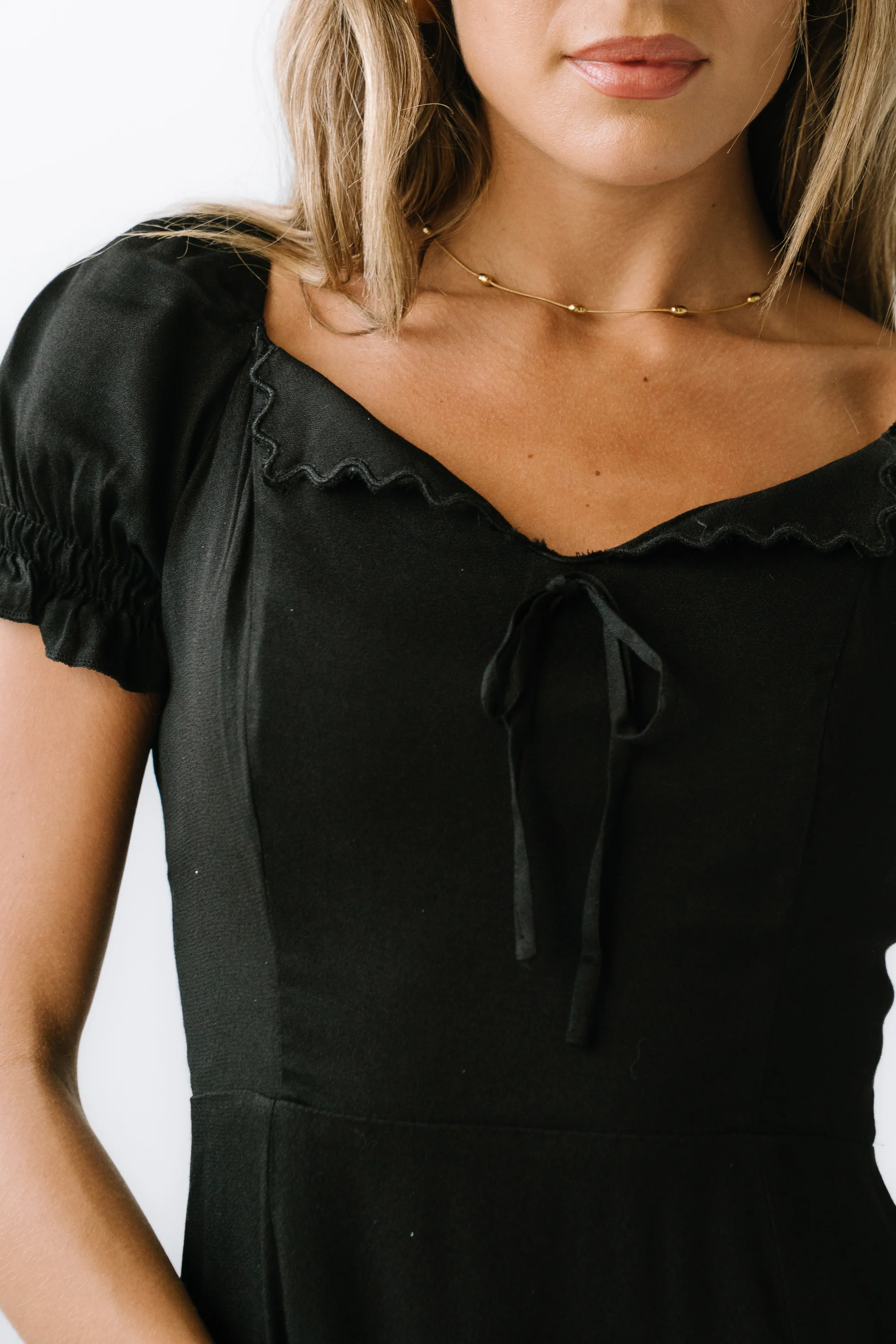 Marlow Maxi Dress in Black - FINAL SALE - Image 2