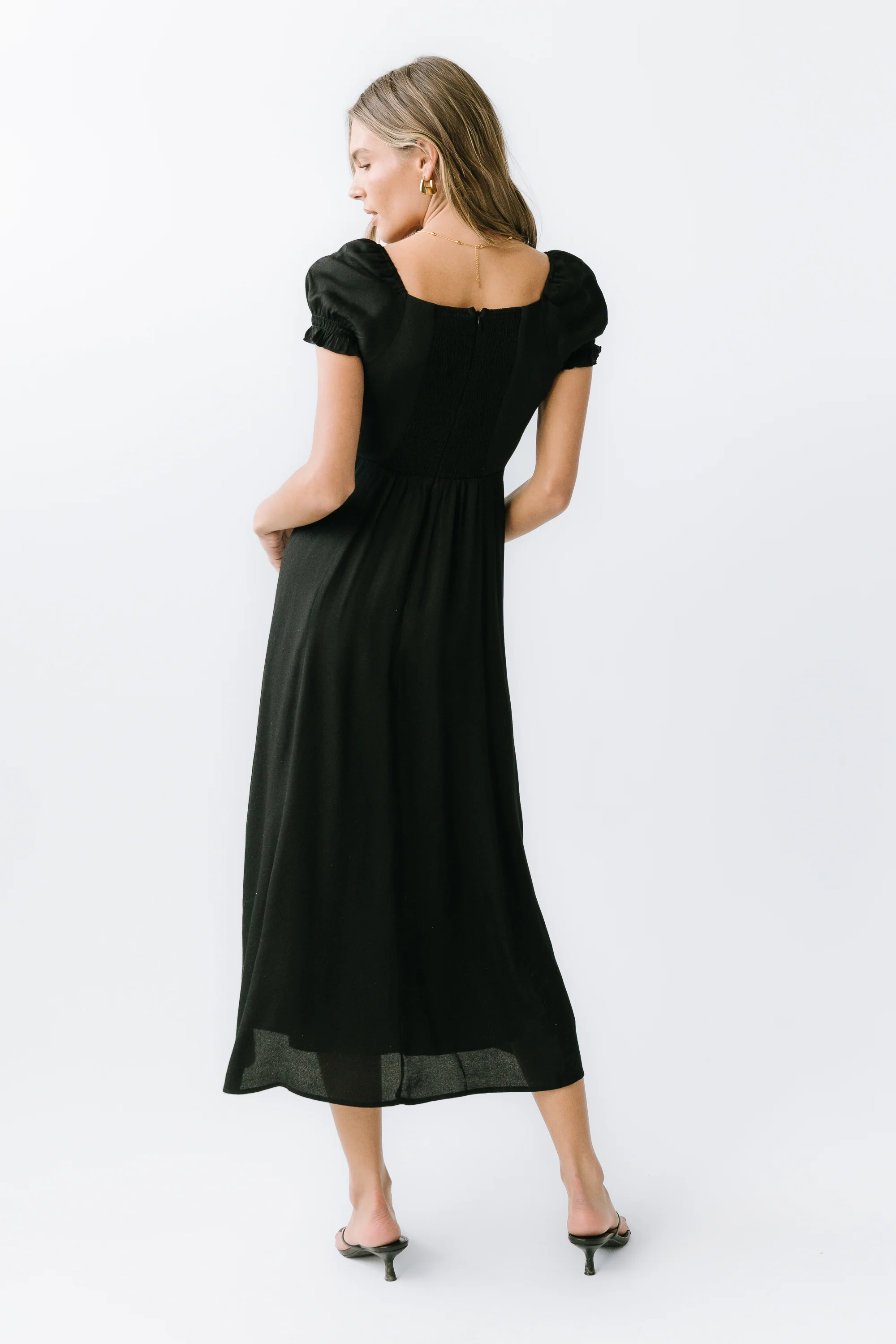 Marlow Maxi Dress in Black - FINAL SALE - Image 3