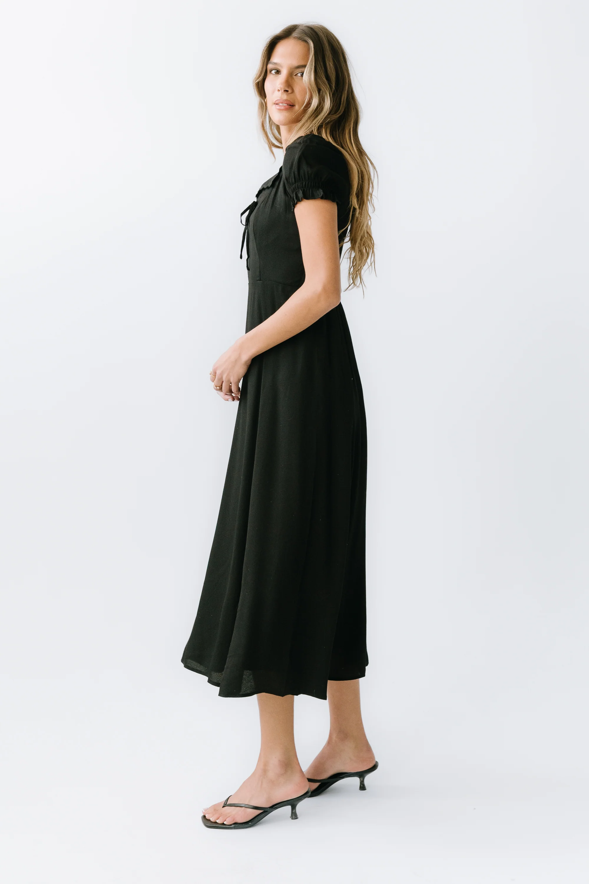 Marlow Maxi Dress in Black - FINAL SALE - Image 4