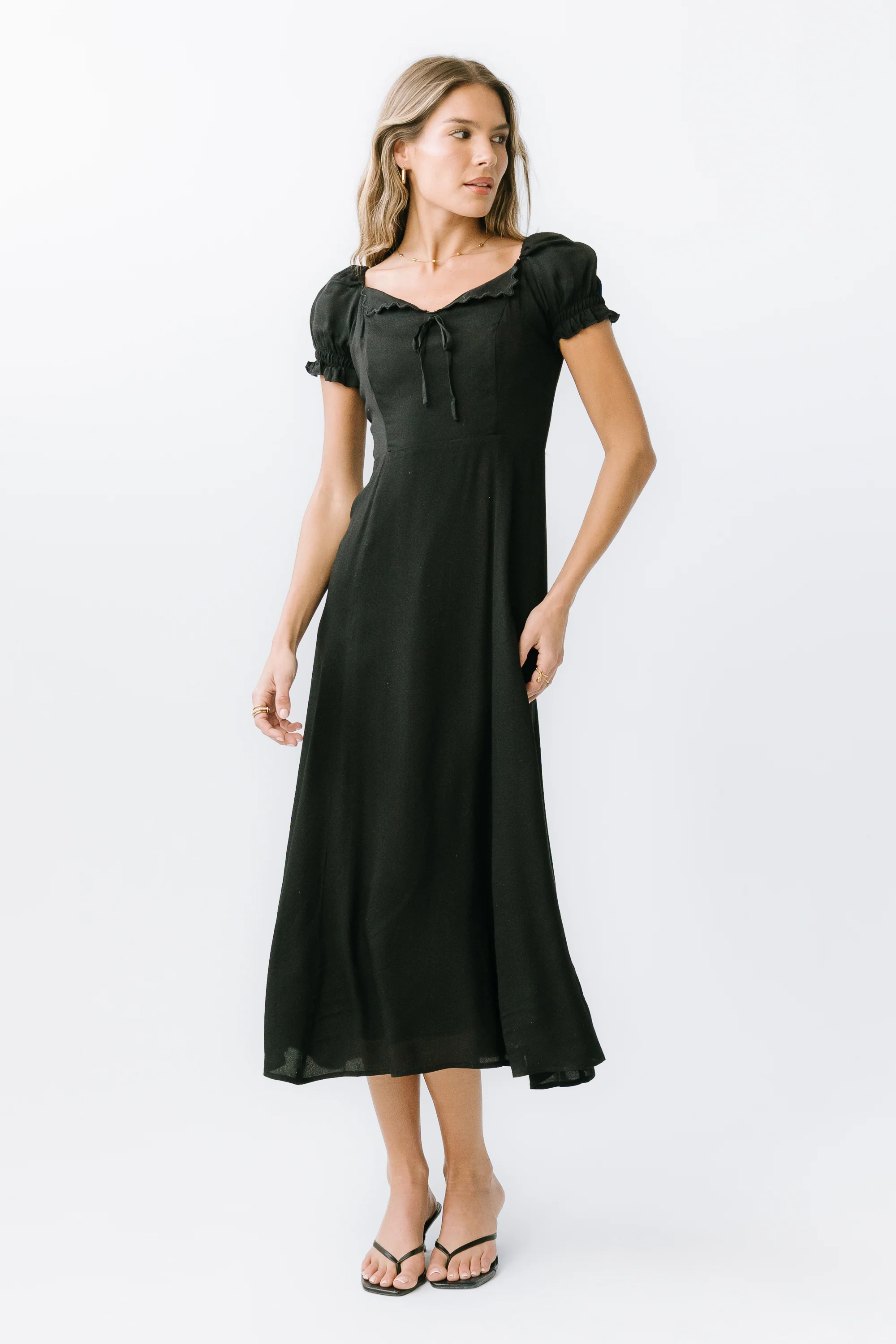 Marlow Maxi Dress in Black - FINAL SALE - Image 5